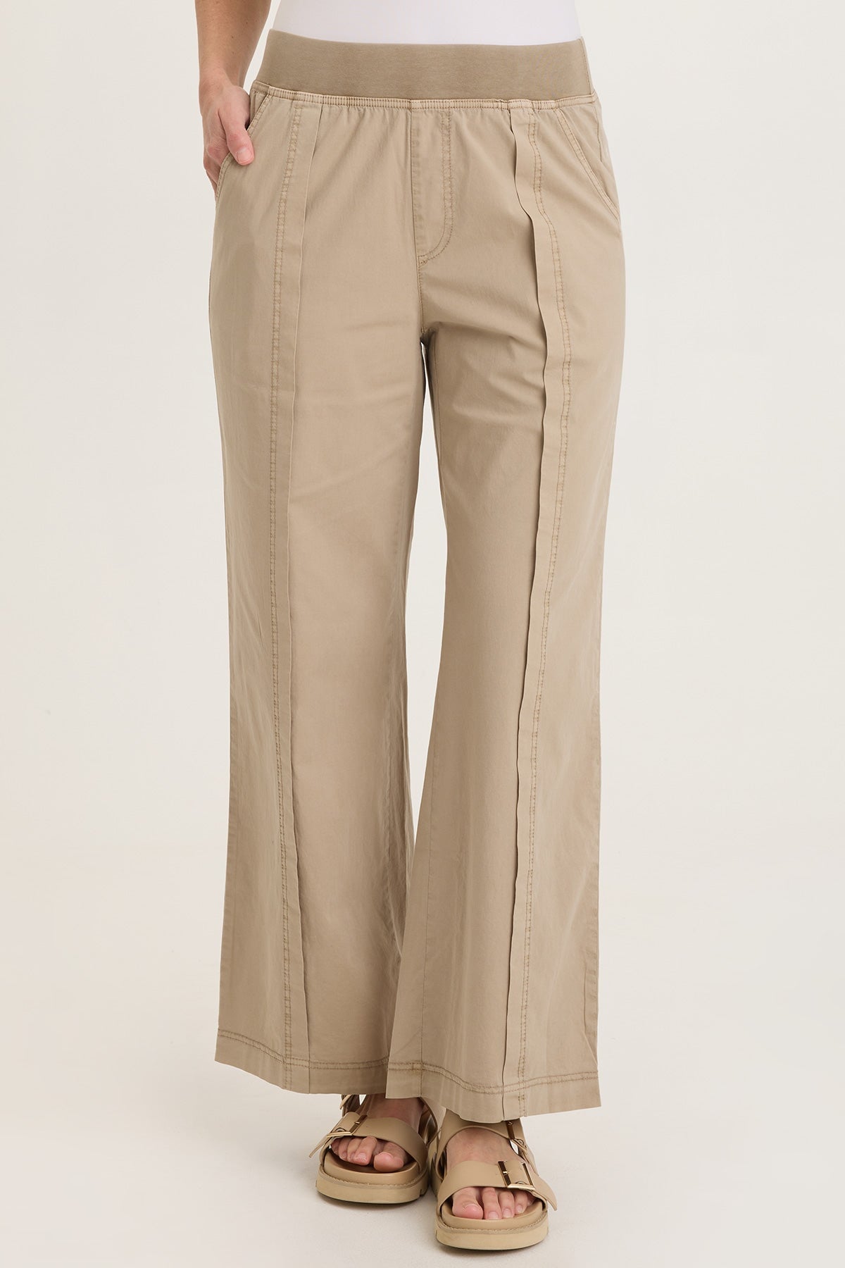 Wearables Bay Poplin Straight Leg Pant