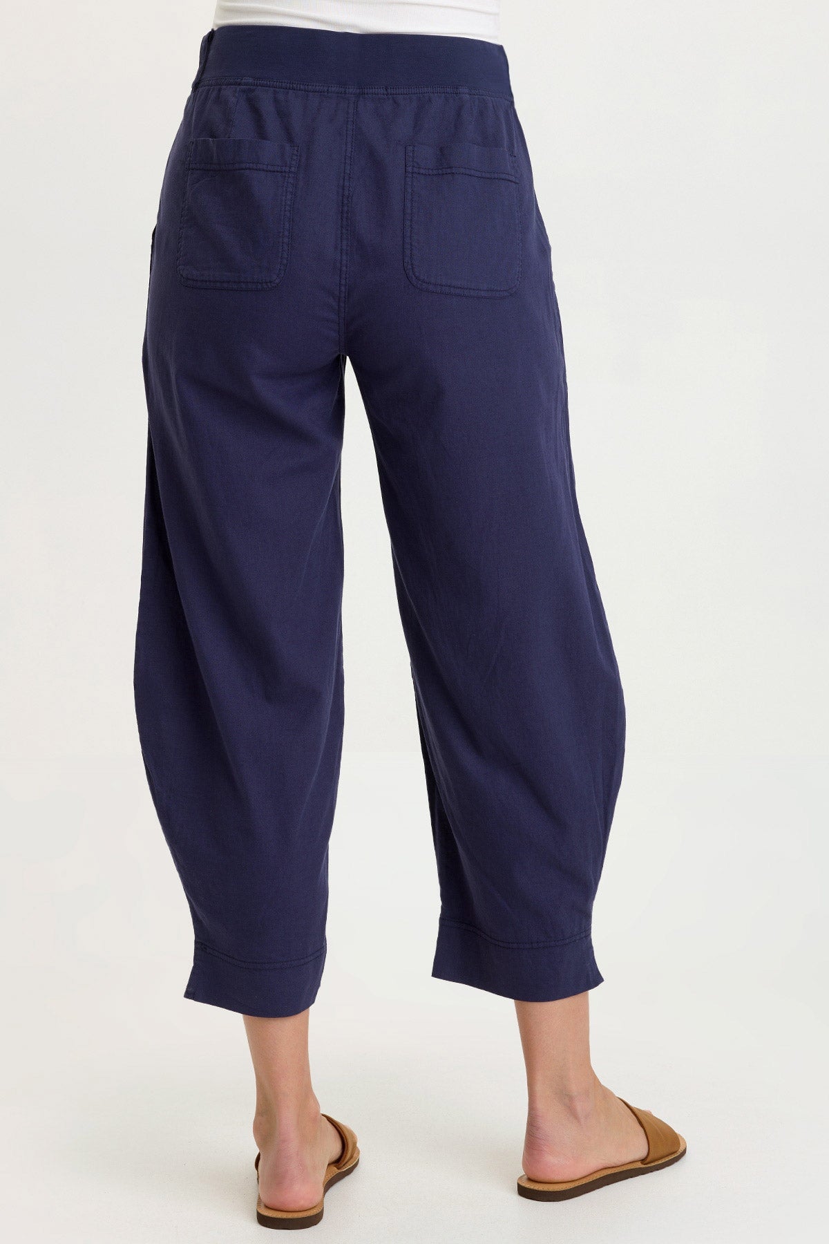 Wearables Jisola Cotton Linen Barrel Pant