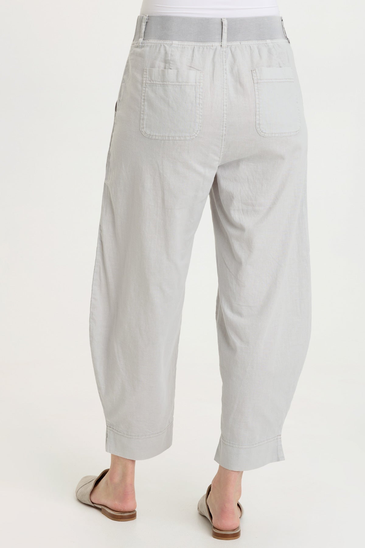 Wearables Jisola Cotton Linen Barrel Pant