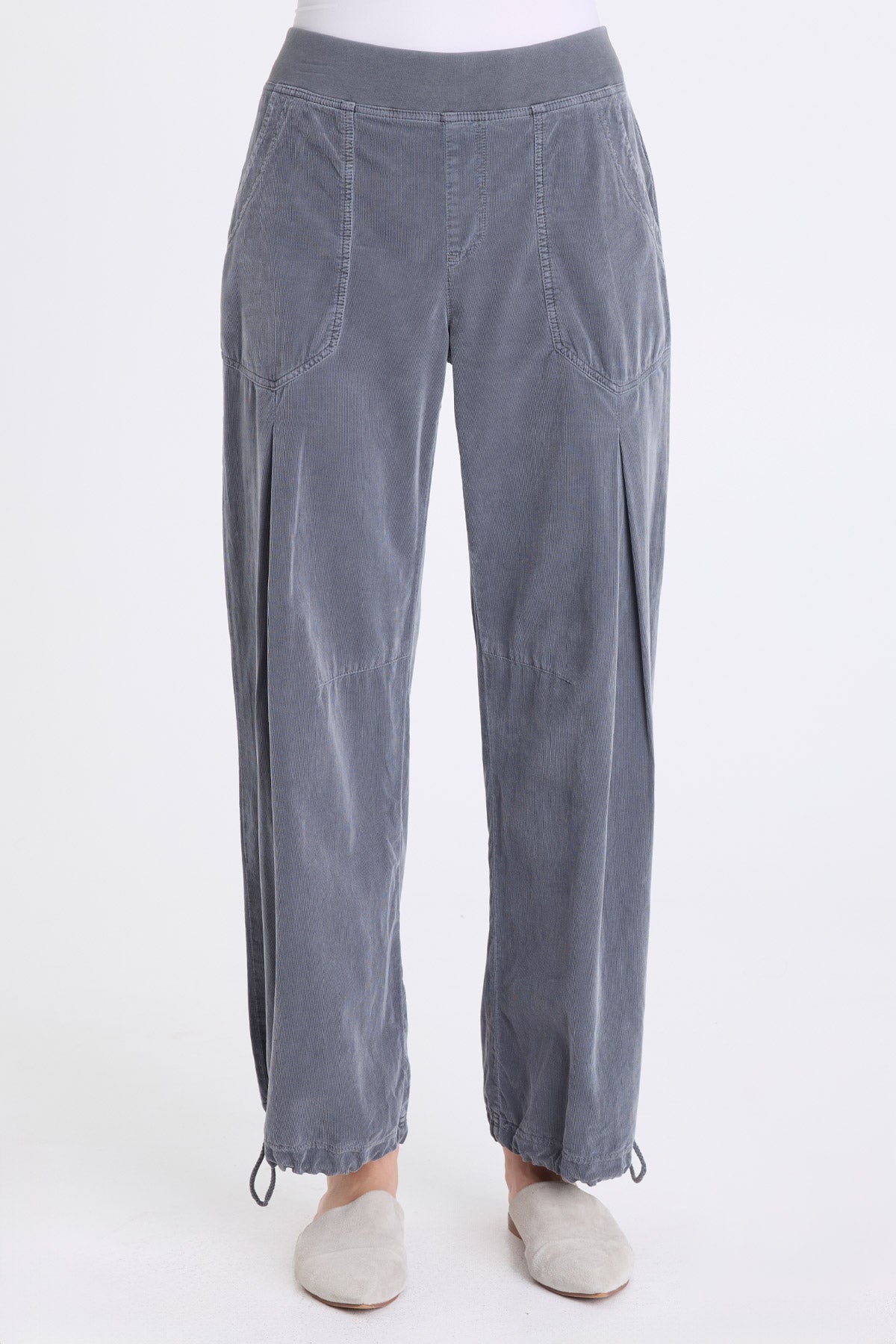 XCVI Mercer Corduroy Cinch Hem Pant