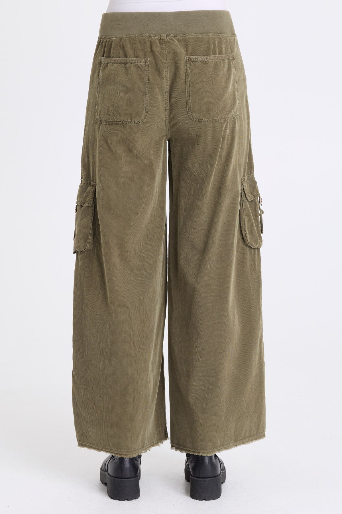 XCVI Nolyn Corduroy Wide Leg Cargo Pant