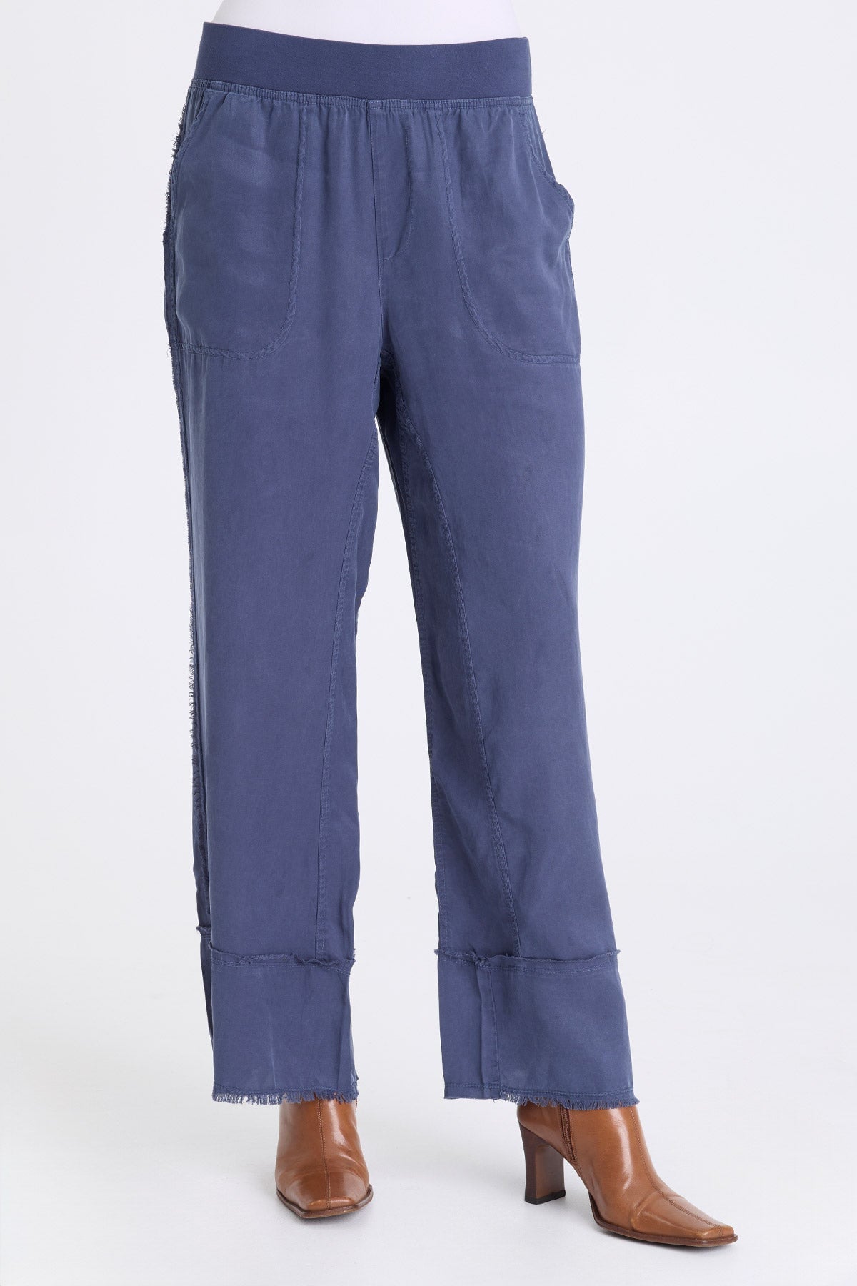 XCVI Gamal Soft Twill Wide-Leg Pant