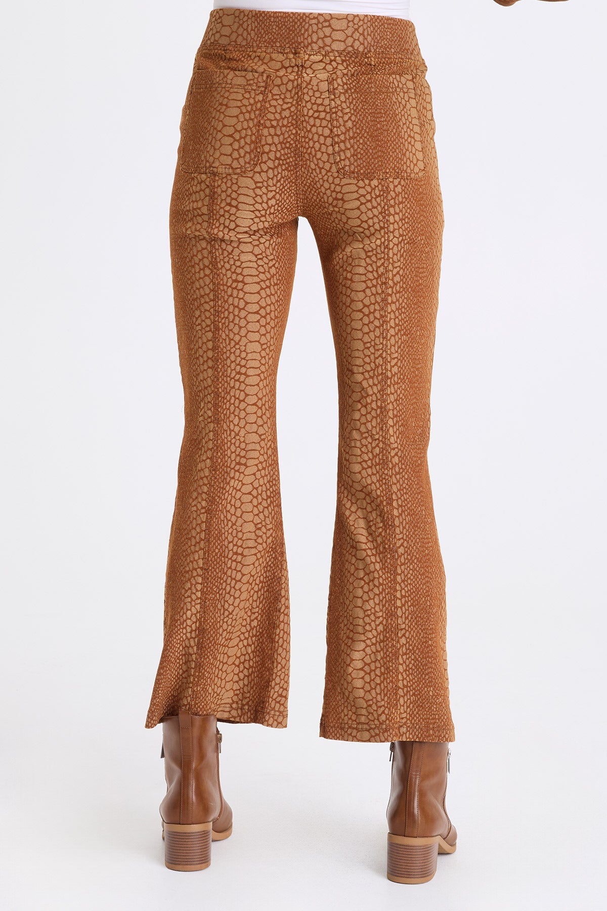XCVI Crispin Jacquard Flare Leg Pant