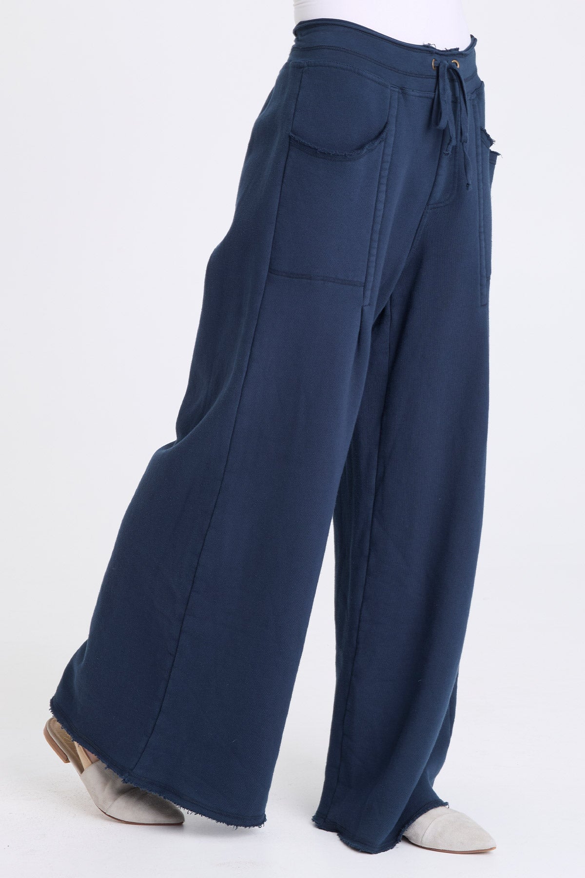 XCVI Aarav Fleece Wide-Leg Pant