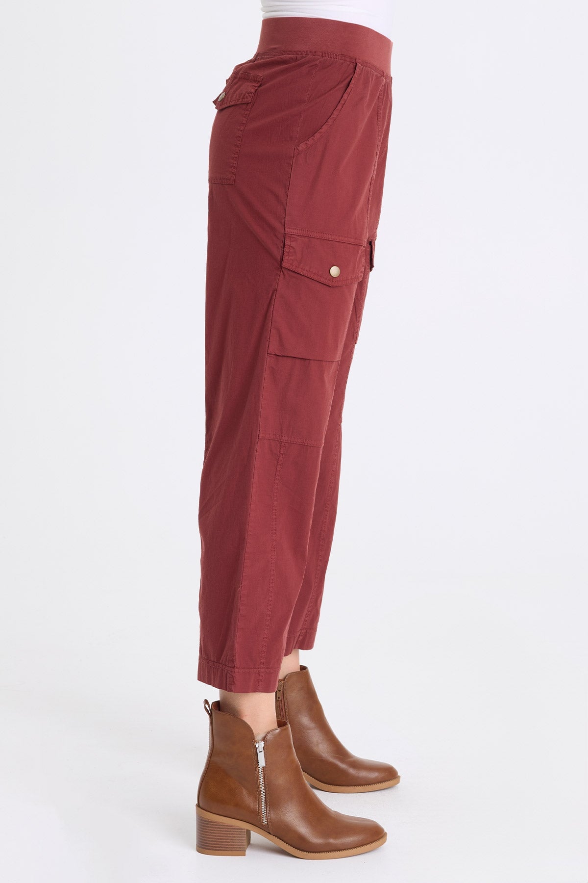 XCVI Aspasia Poplin Ankle Pant