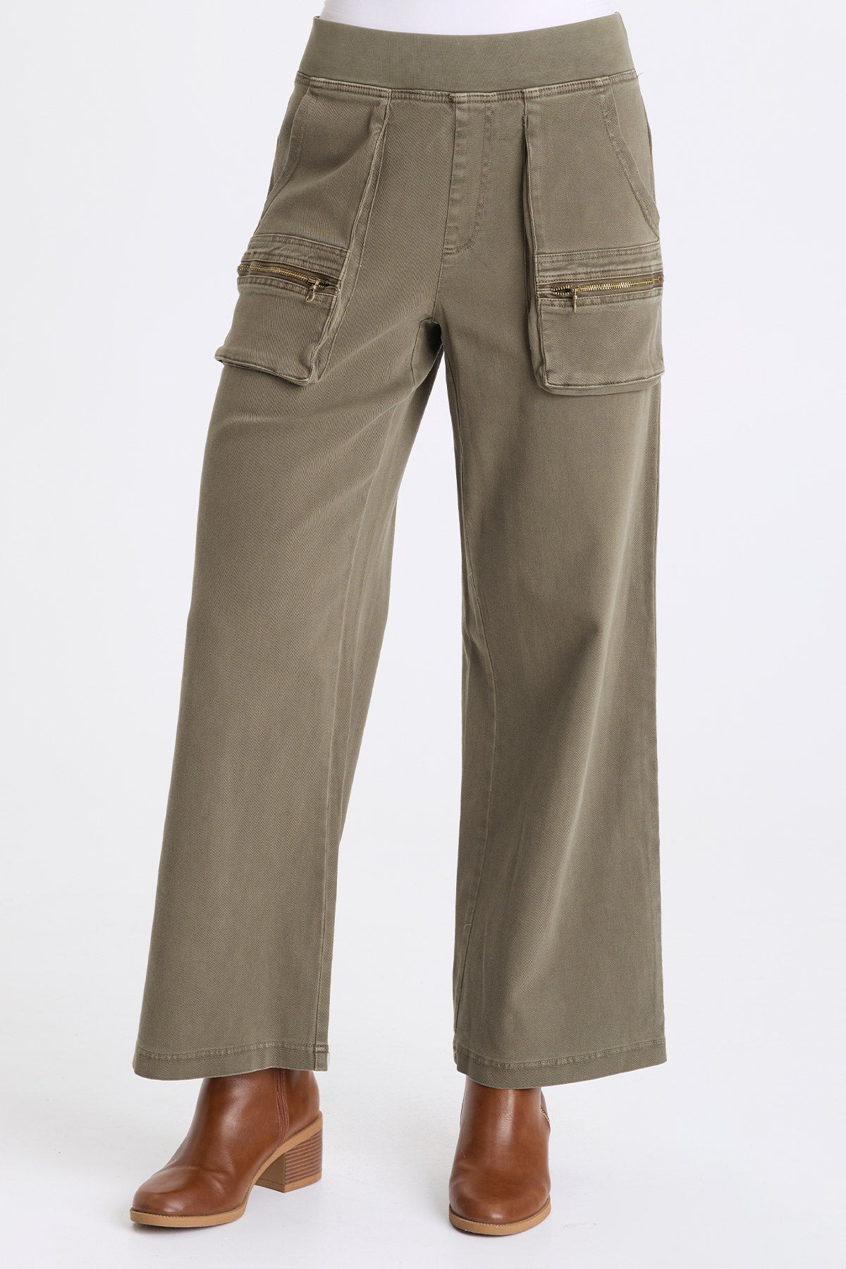 XCVI Ozius Twill Wide Leg Pant