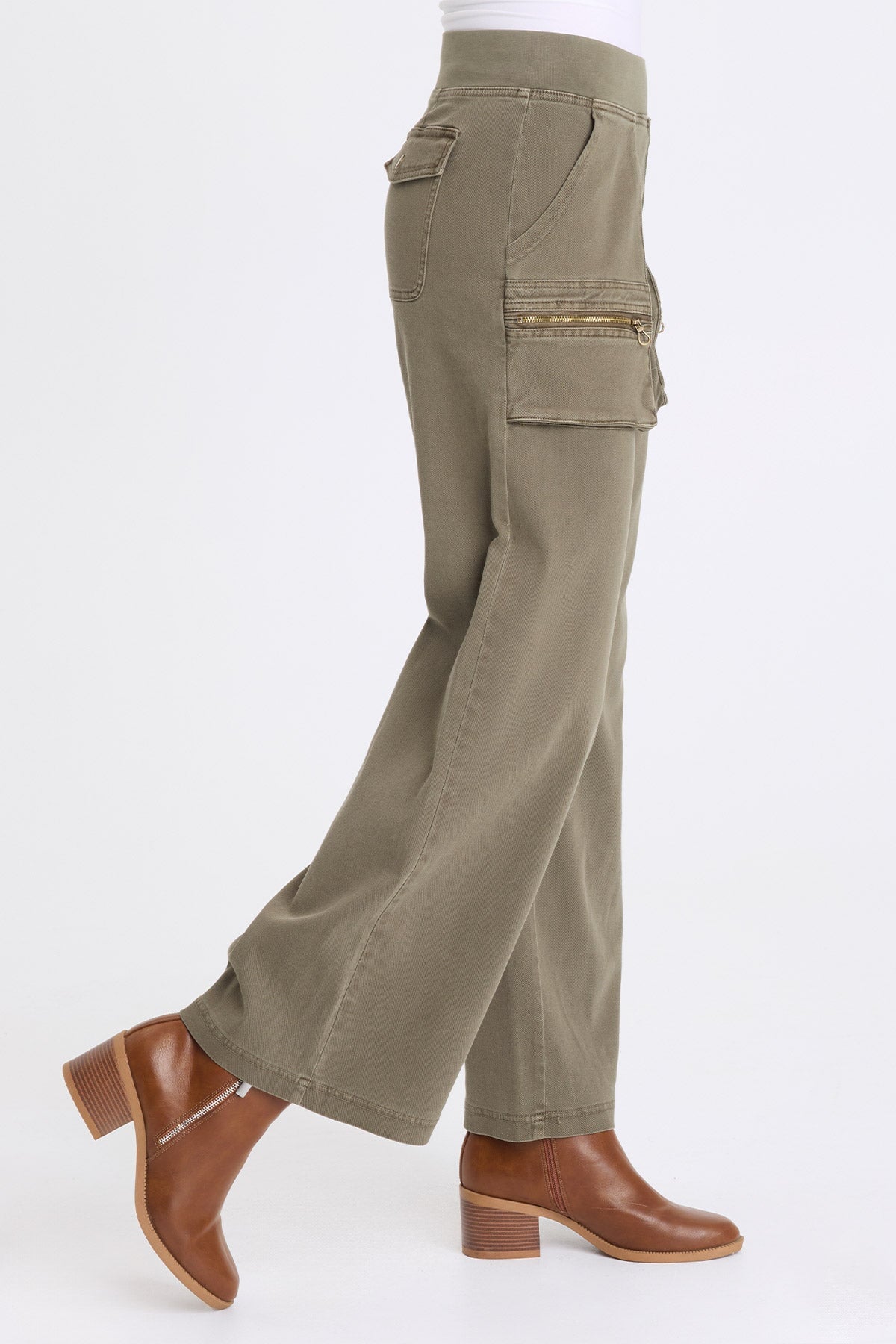 XCVI Ozius Twill Wide Leg Pant