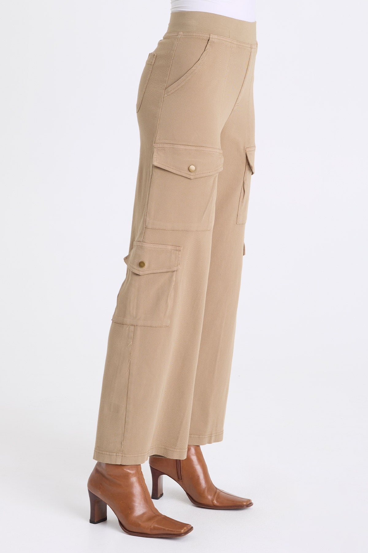 XCVI Romulus Twill Wide Leg Cargo Pant