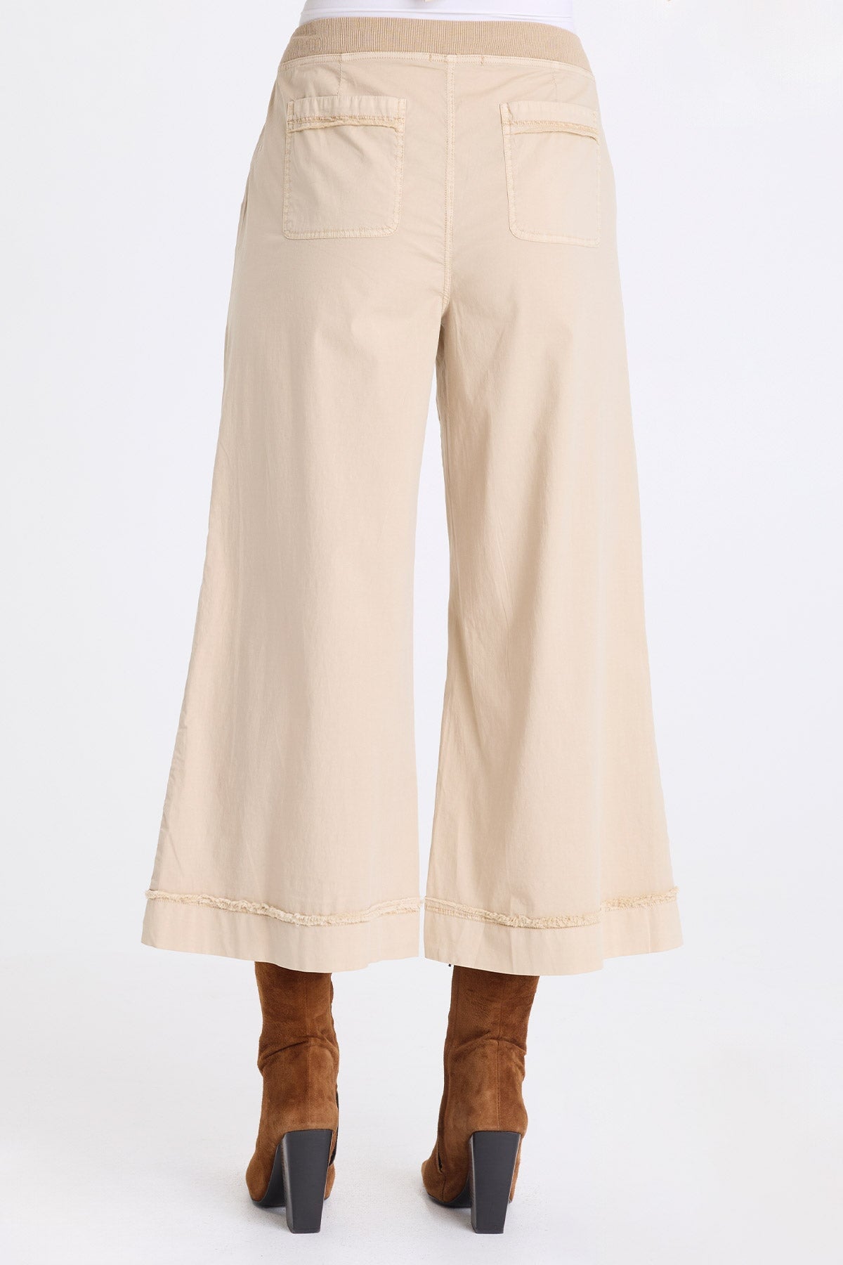 XCVI Nicolene Poplin Grid Pintuck Crop