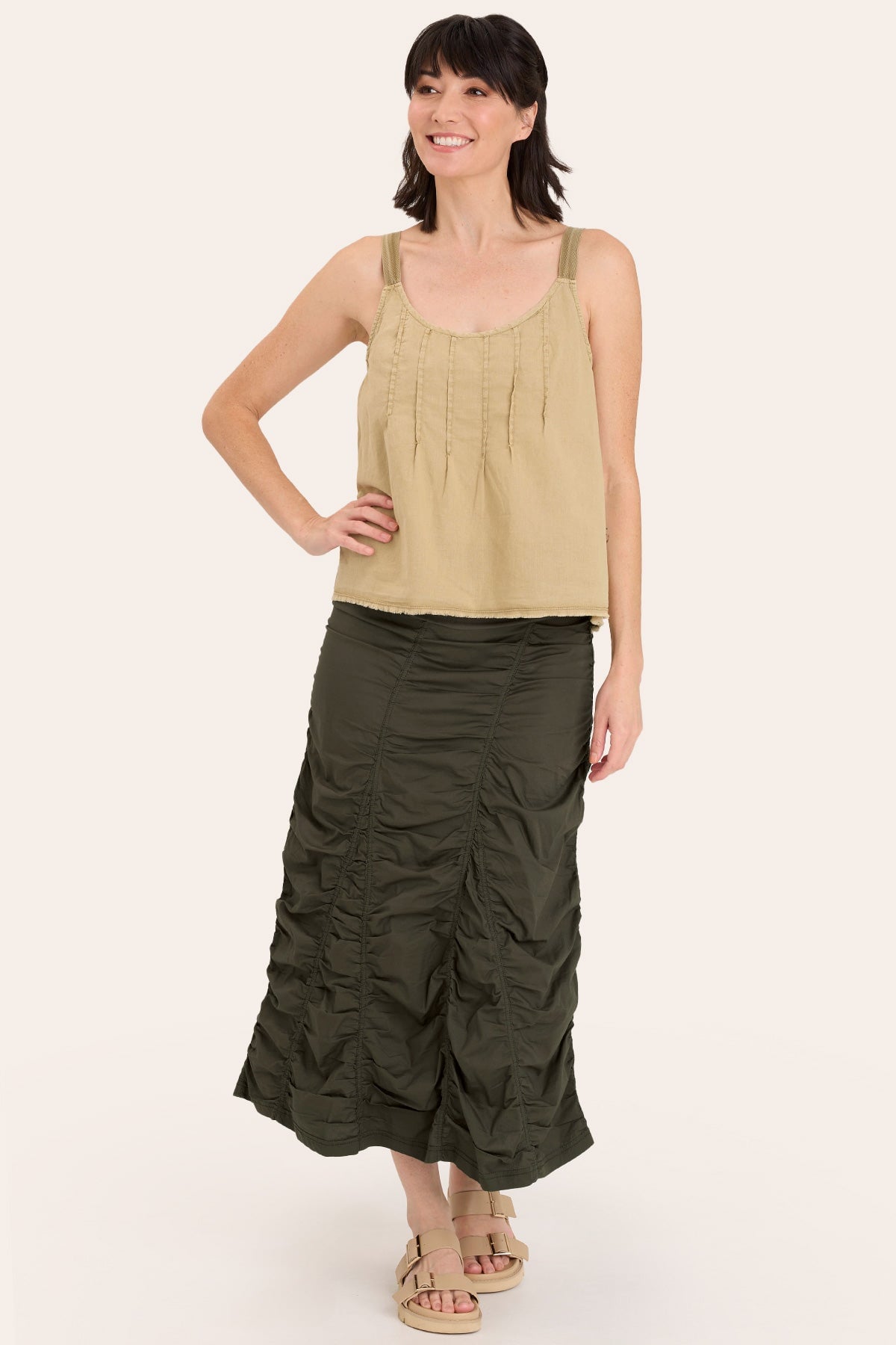 Core by XCVI Gored Peasant Skirt