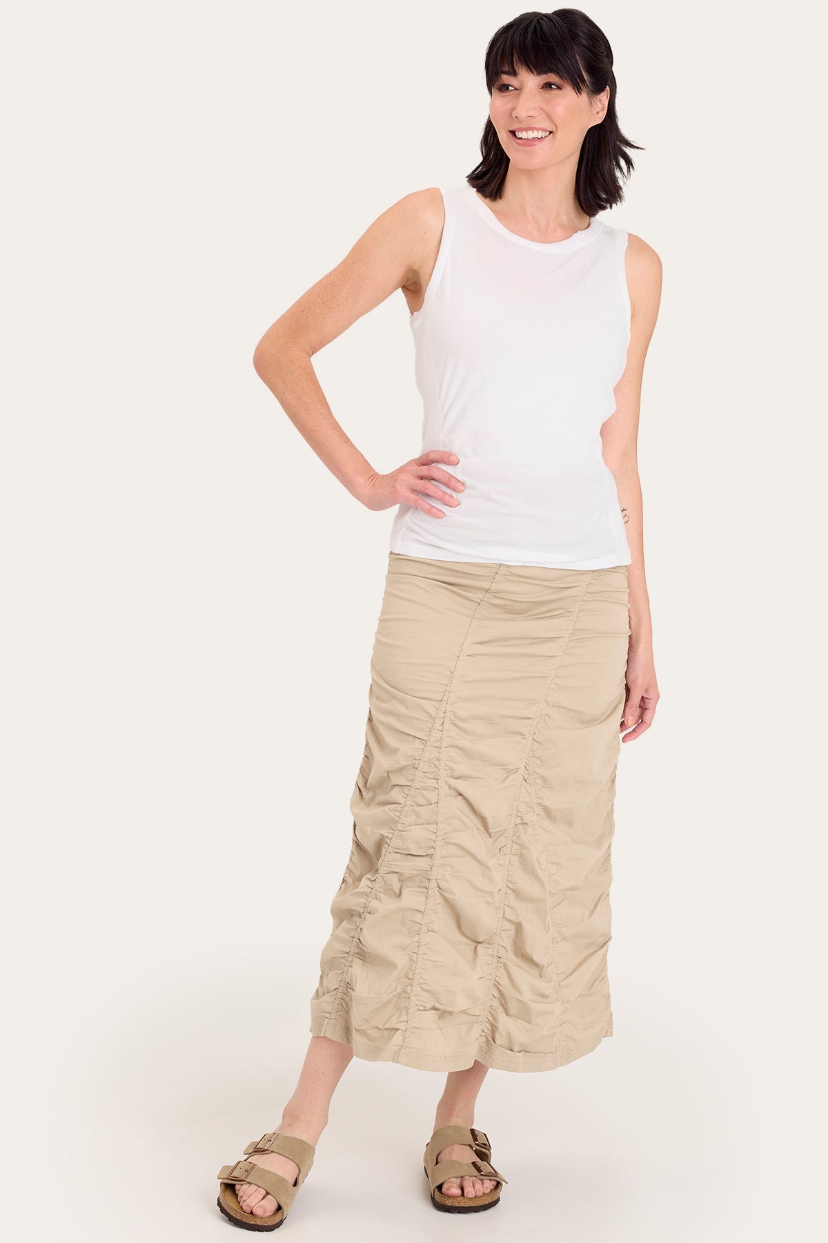 Core by XCVI Gored Peasant Skirt