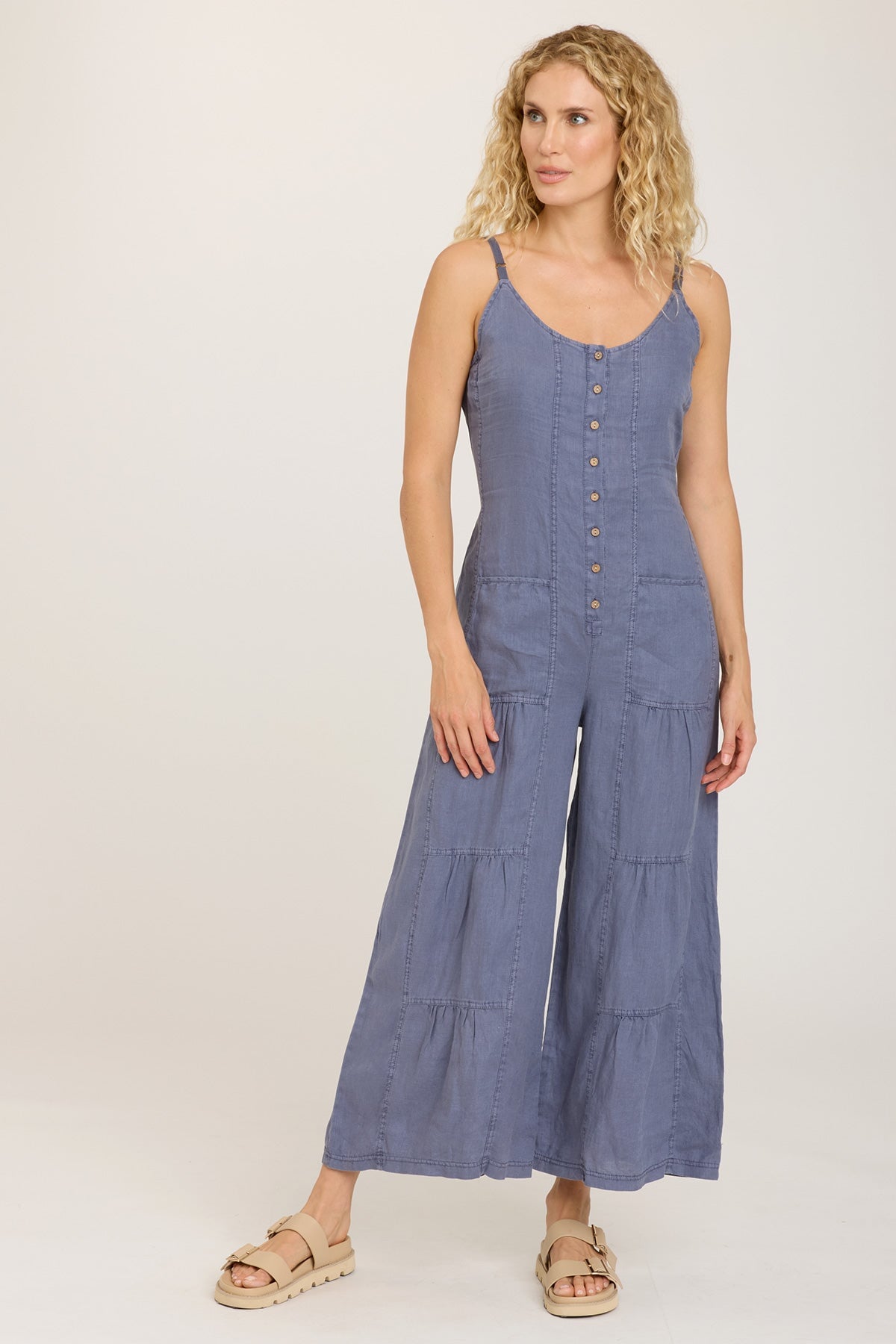 XCVI Macauley Crop Jumpsuit