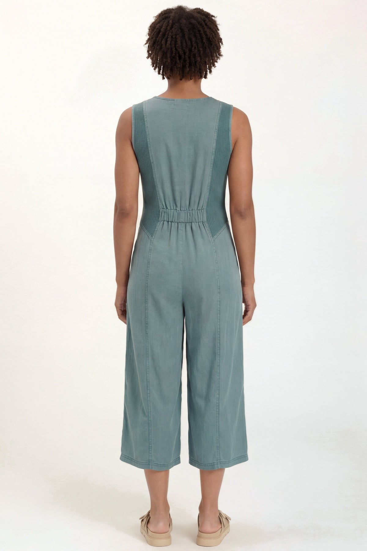 XCVI Soft Twill Macgowan Wide Leg Cargo Jumpsuit