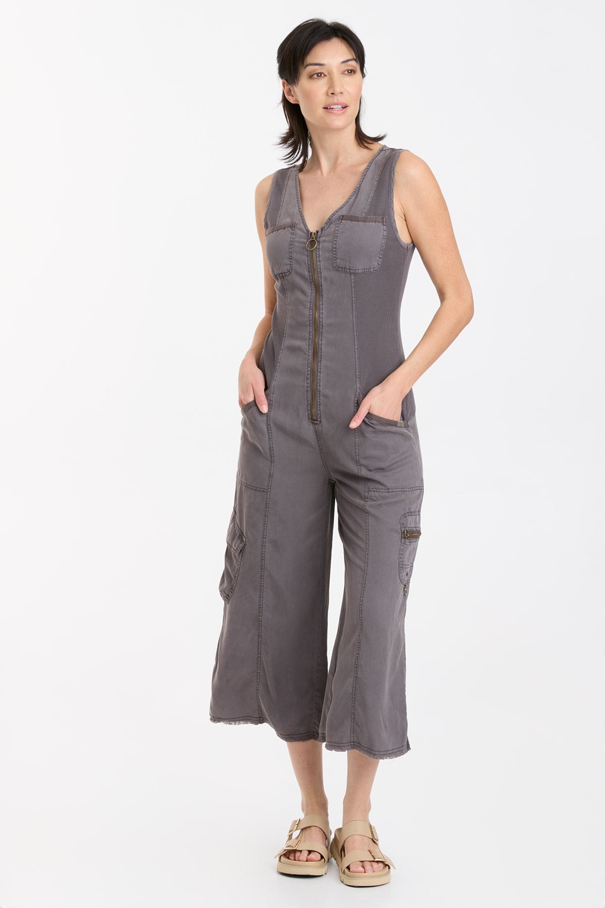 XCVI Tavin Crop Jumpsuit