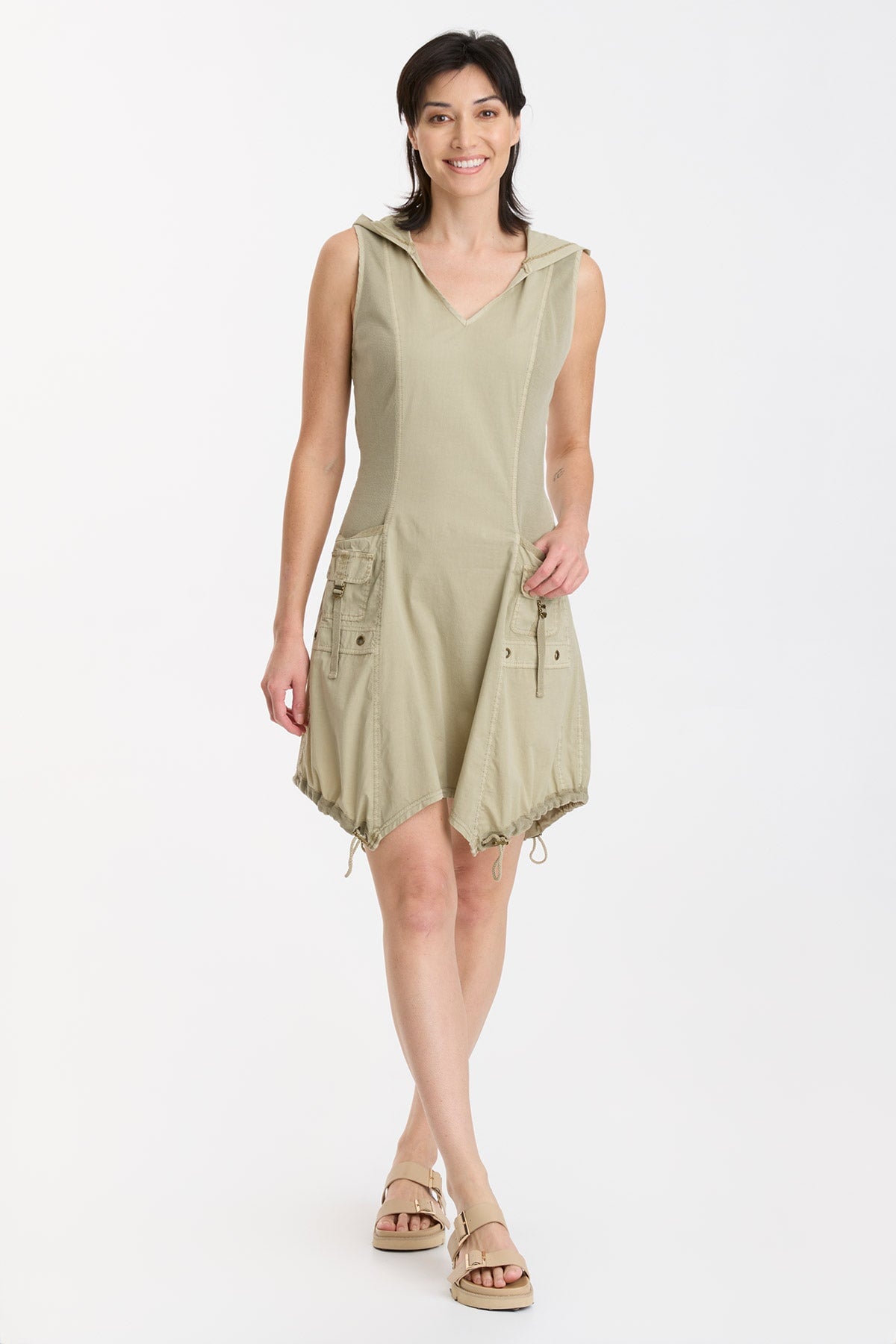 XCVI Falco Hooded Dress