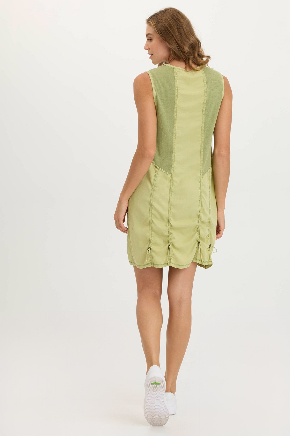 XCVI Karima Twill Corded Cinch Tank Dress