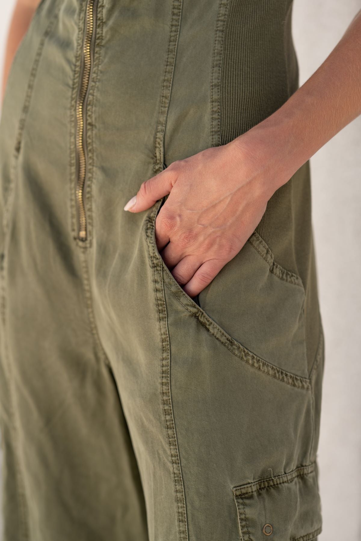 XCVI Norris Crop Jumpsuit