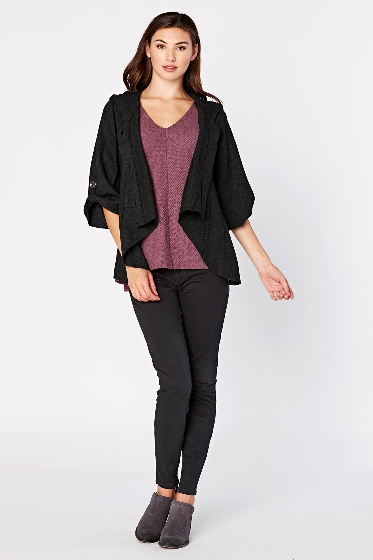 XCVI Sweeping Cape Jacket