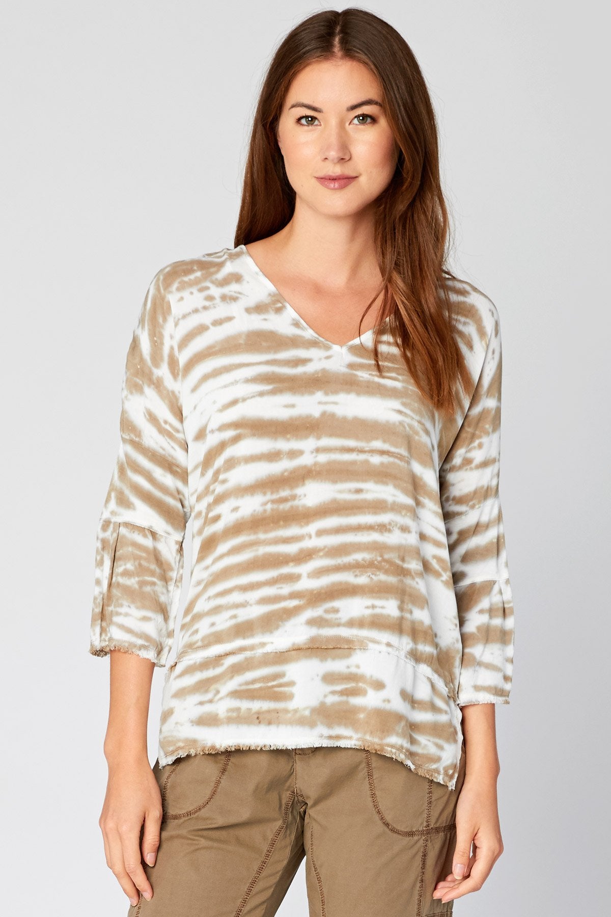 XCVI Fringed Top