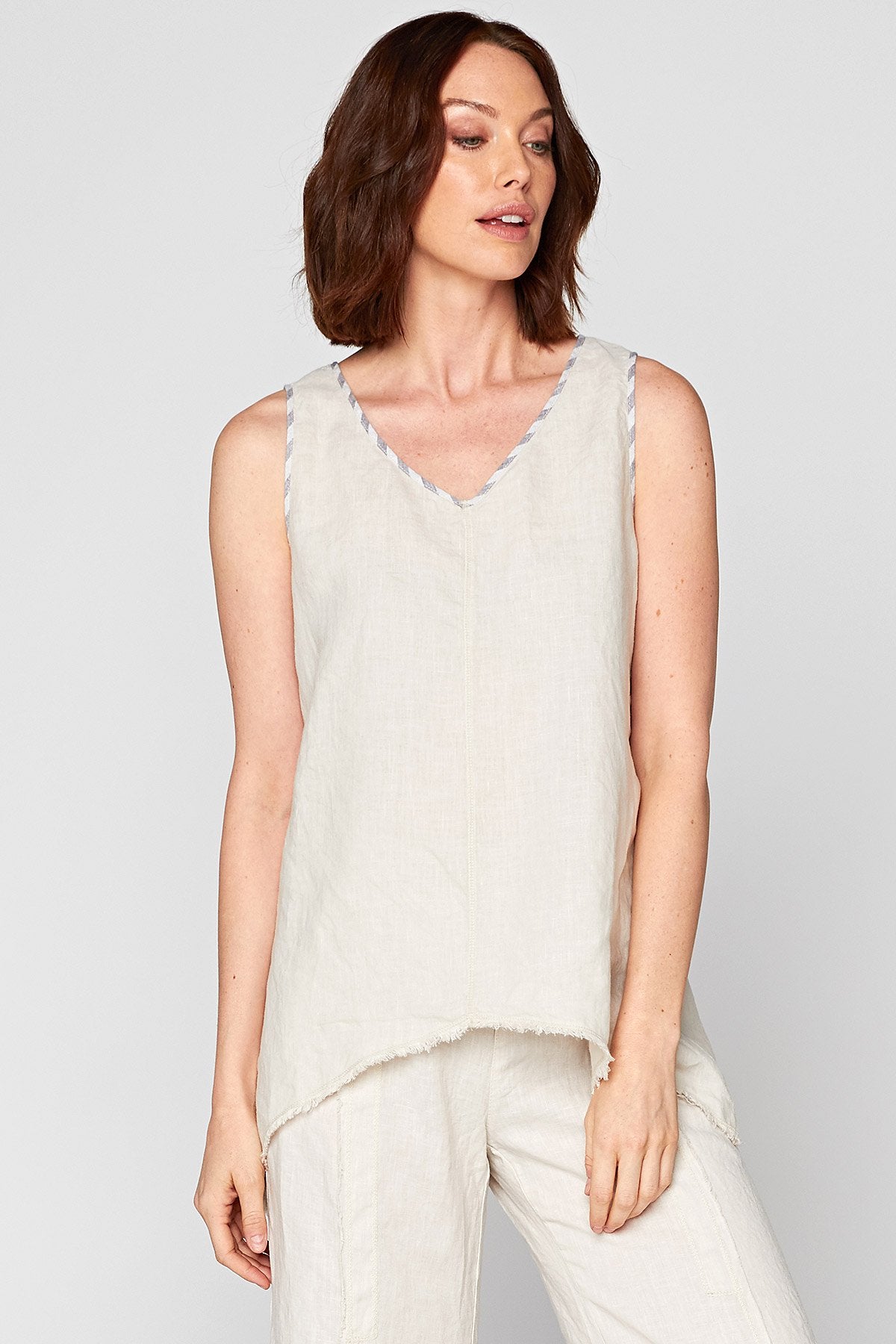 XCVI Stripe Detail Tank