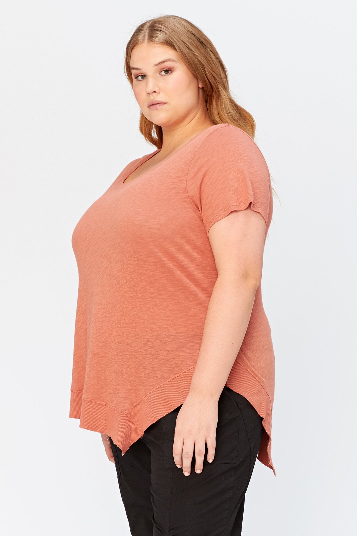 XCVI Plus Lettie Tee