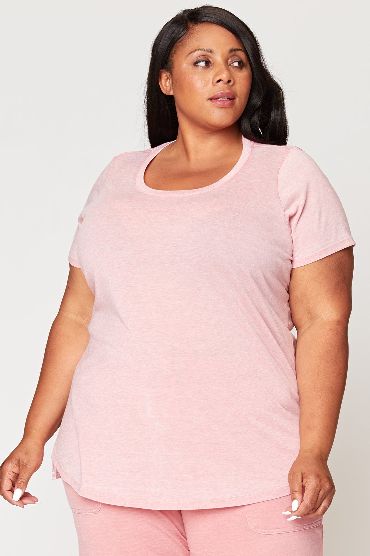 XCVI Plus Vincie Burnout Tee