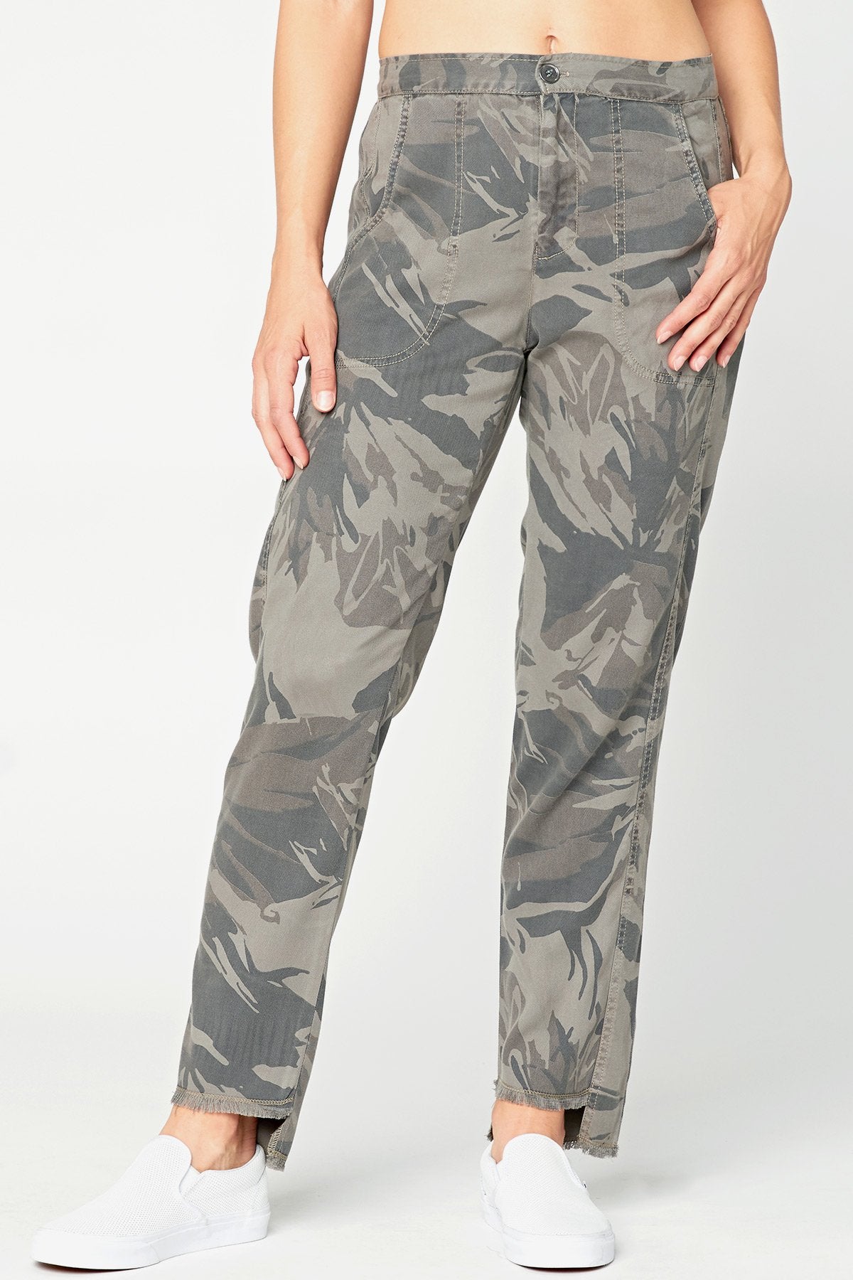 XCVI Raw Edge Pant