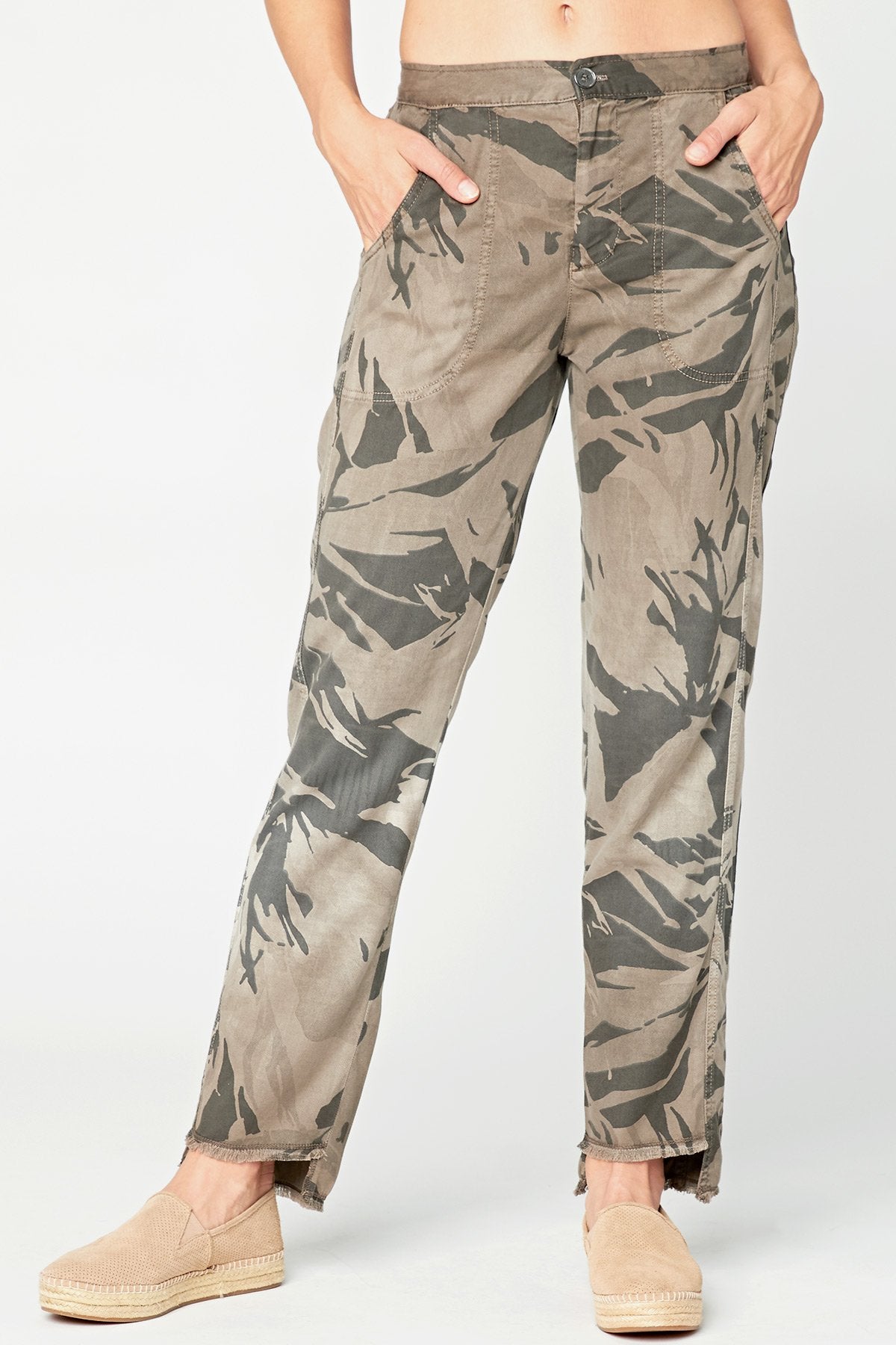 XCVI Raw Edge Pant