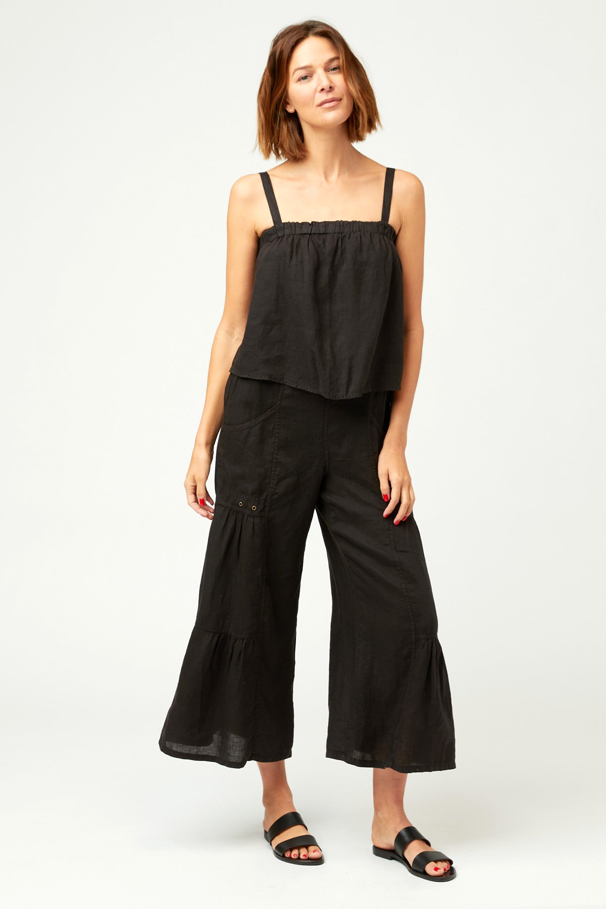 XCVI Cleon Flounce Jumpsuit