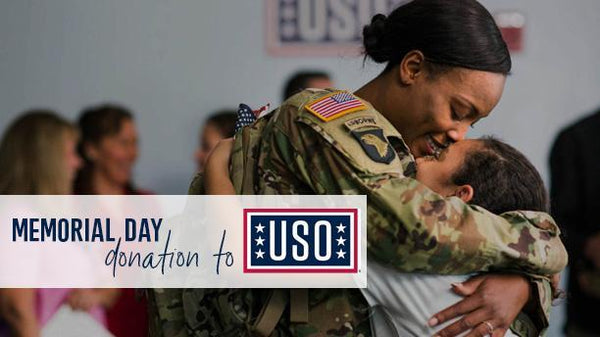 This Memorial Day, we are donating to USO