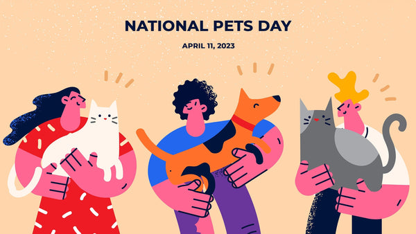 Celebrating National Pets Day on April 11