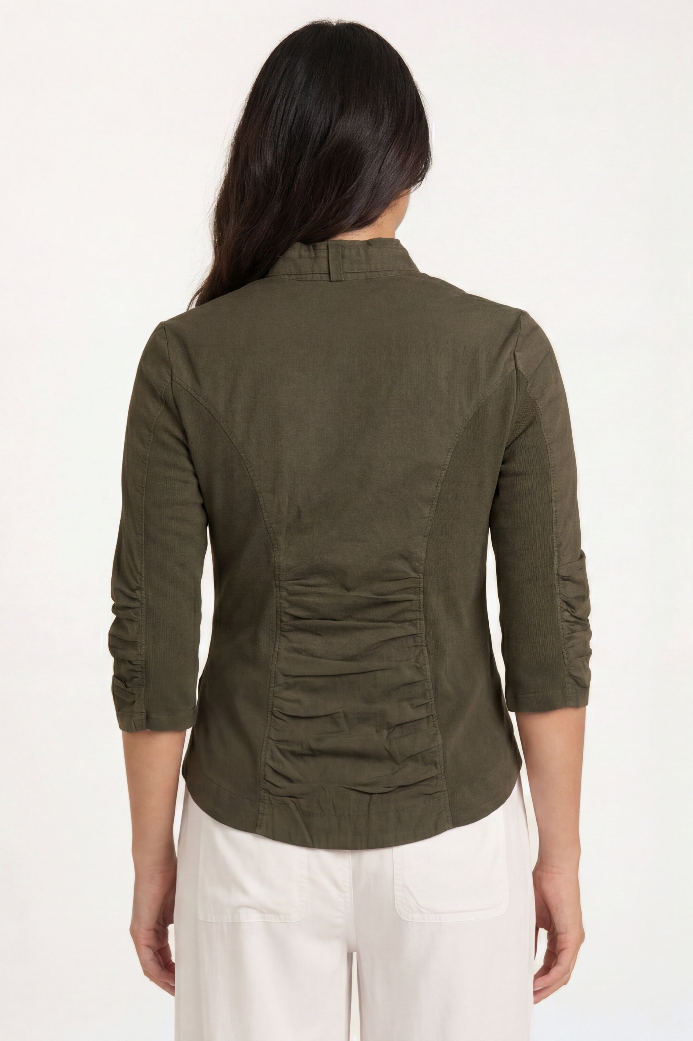 Wearables Janet Stretch Poplin Zip-Up Jacket 