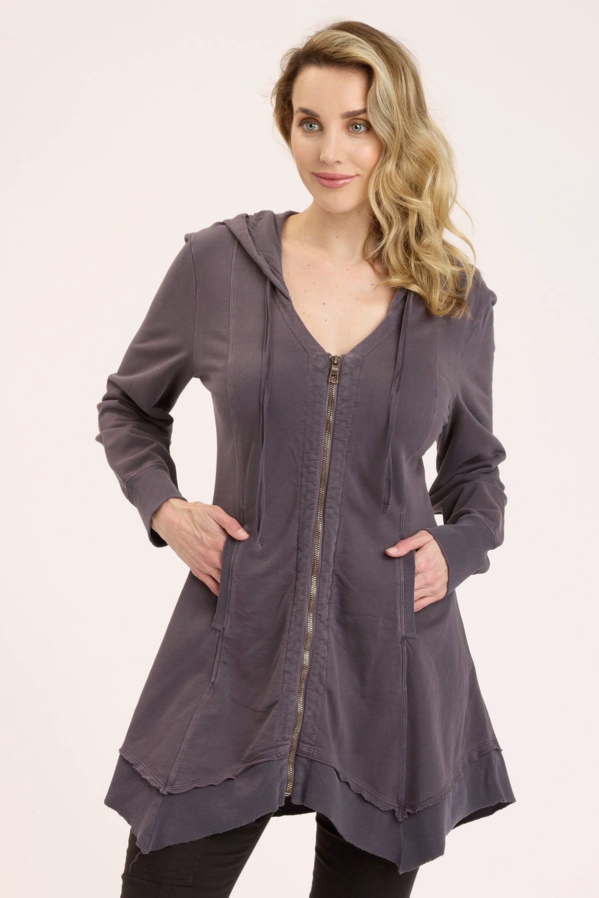 Core By Wearables Fleece Mercantile Jacket In Grey