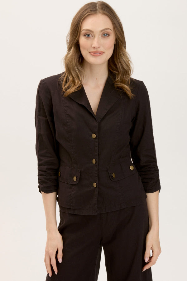 Wearables Linen Folksy Jacket 