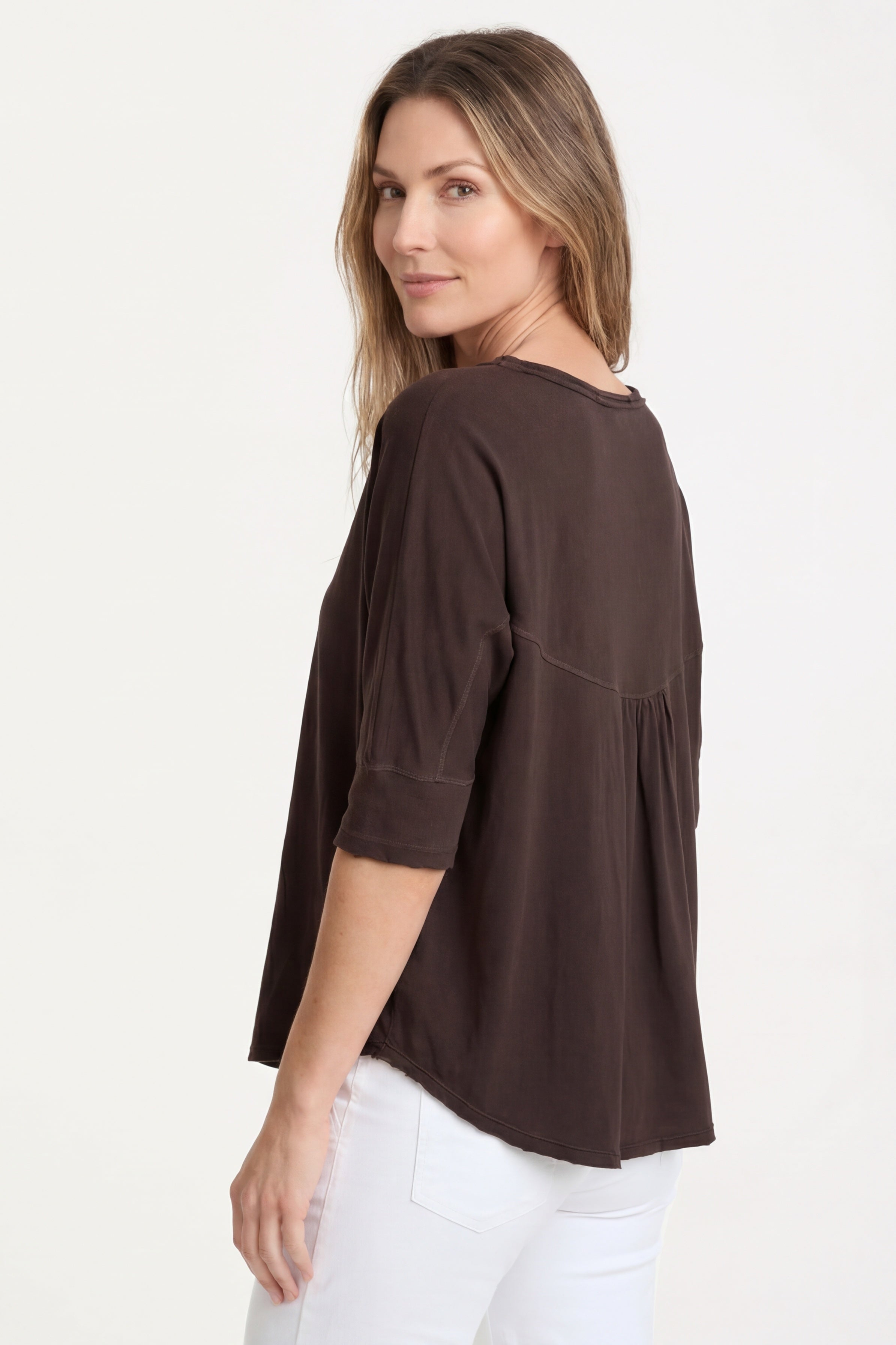 Wearables Gardiner Banded Sleeve Top 
