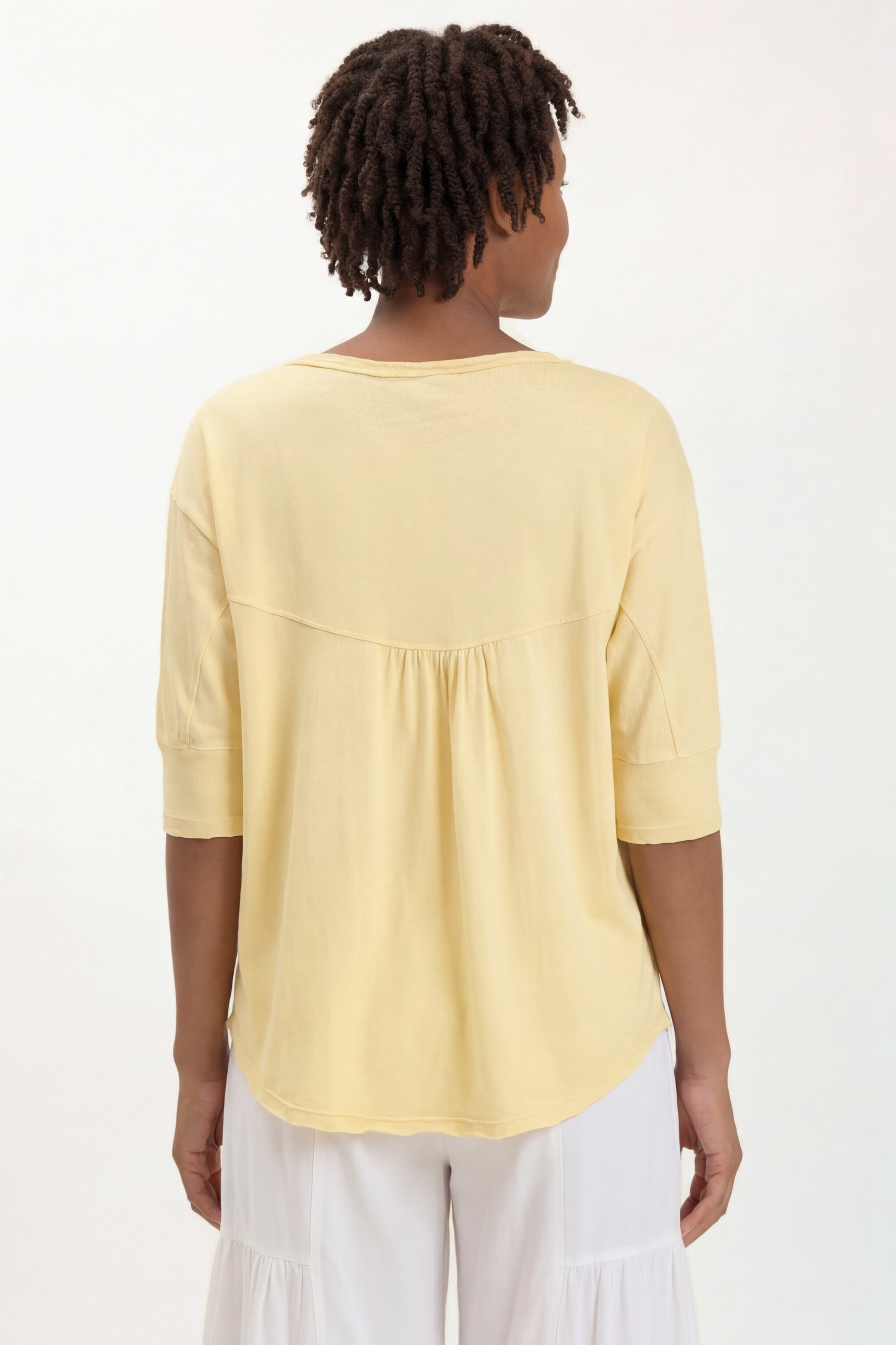Wearables Gardiner Banded Sleeve Top 