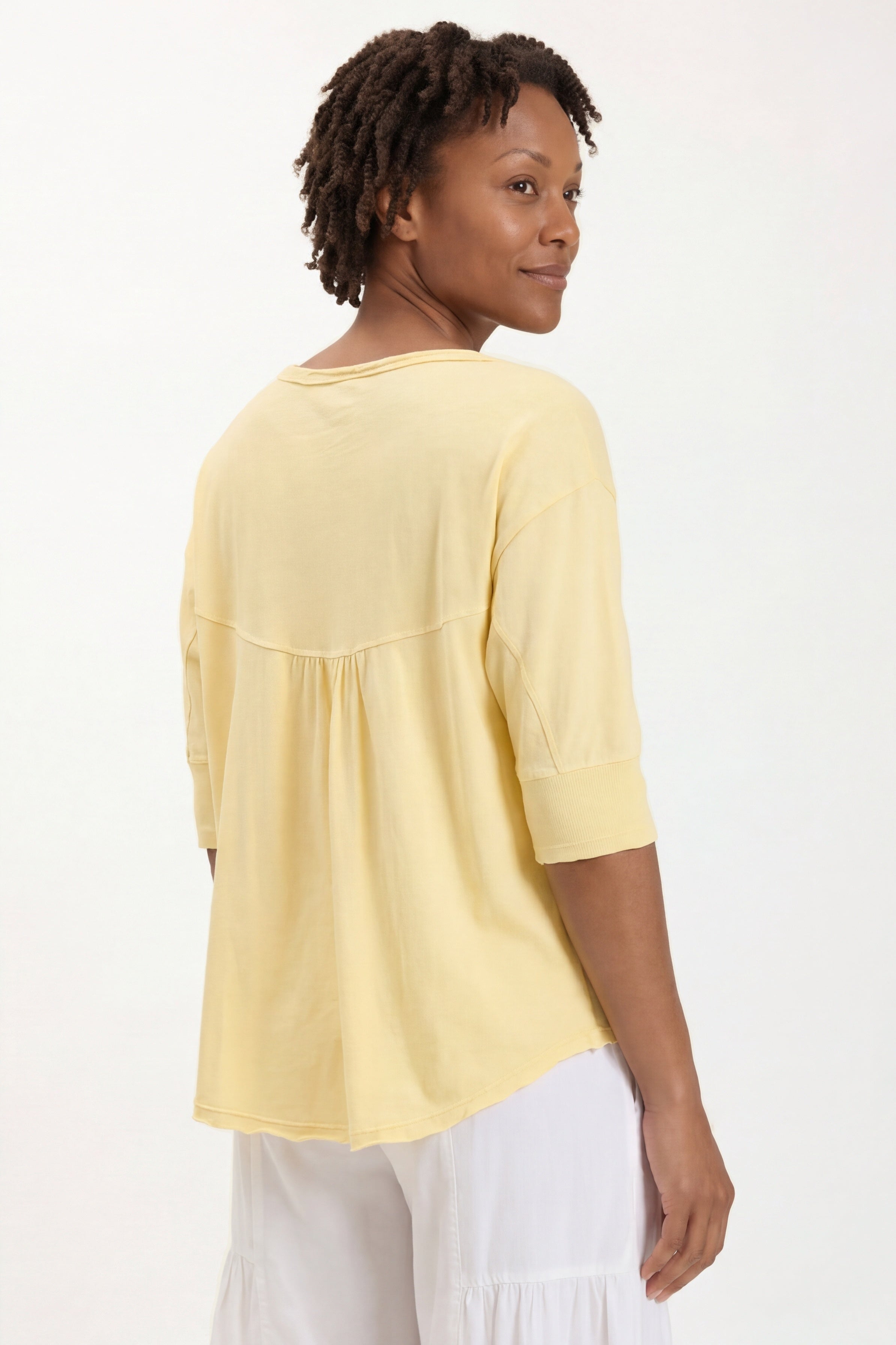Wearables Gardiner Banded Sleeve Top 