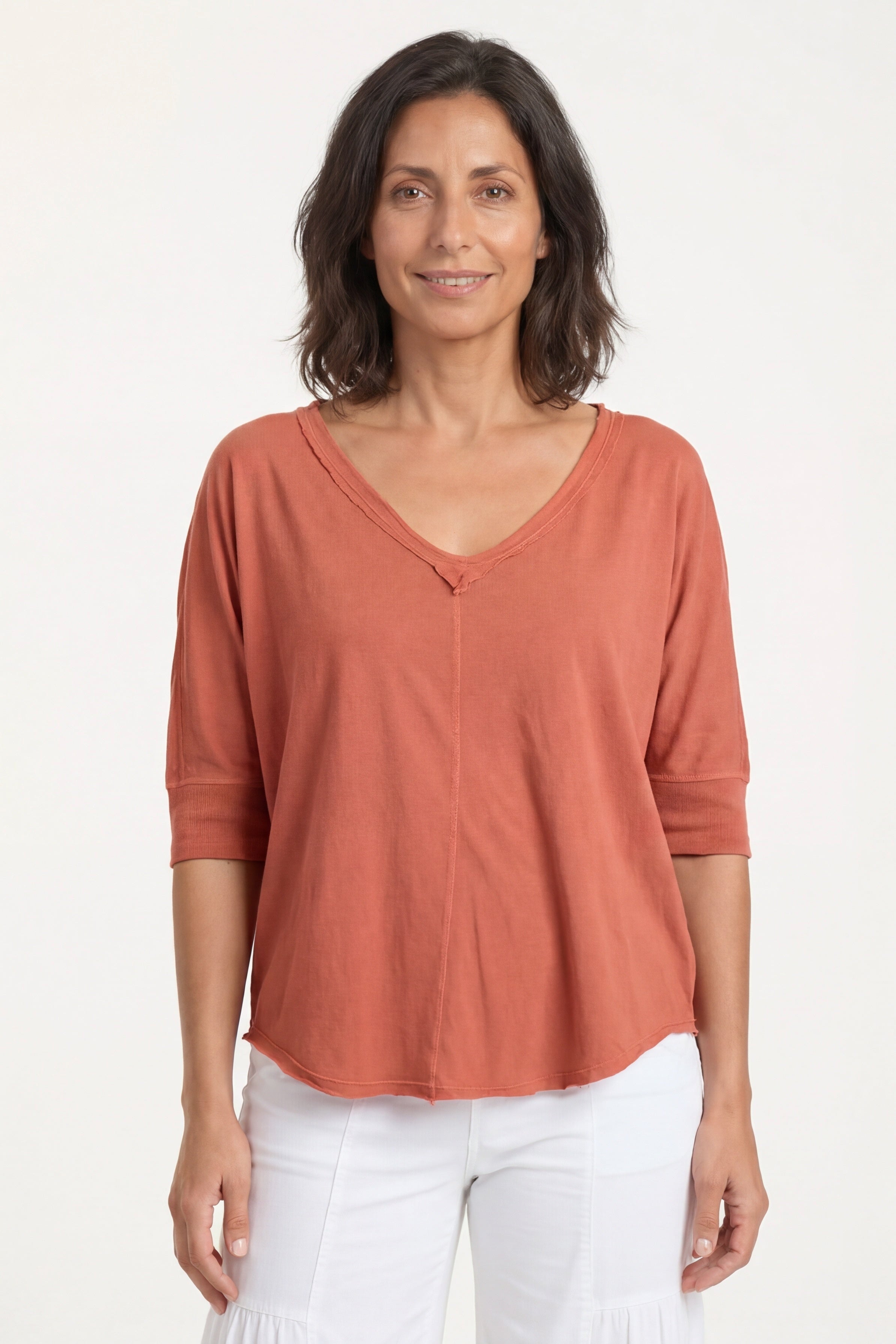 Wearables Gardiner Banded Sleeve Top 