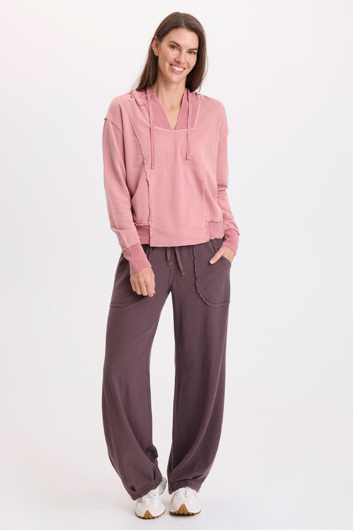 Rosalyn Fleece Casual Hoodie
