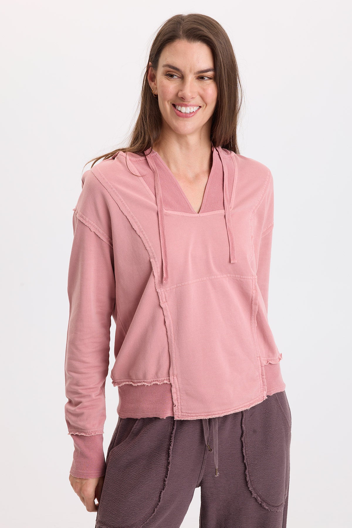 Rosalyn Fleece Casual Hoodie