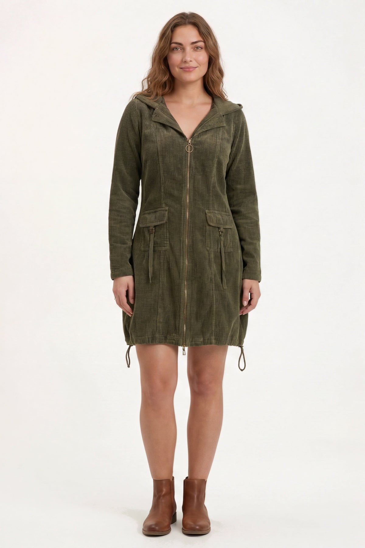 XCVI Naja Corduroy Jacket Dress 