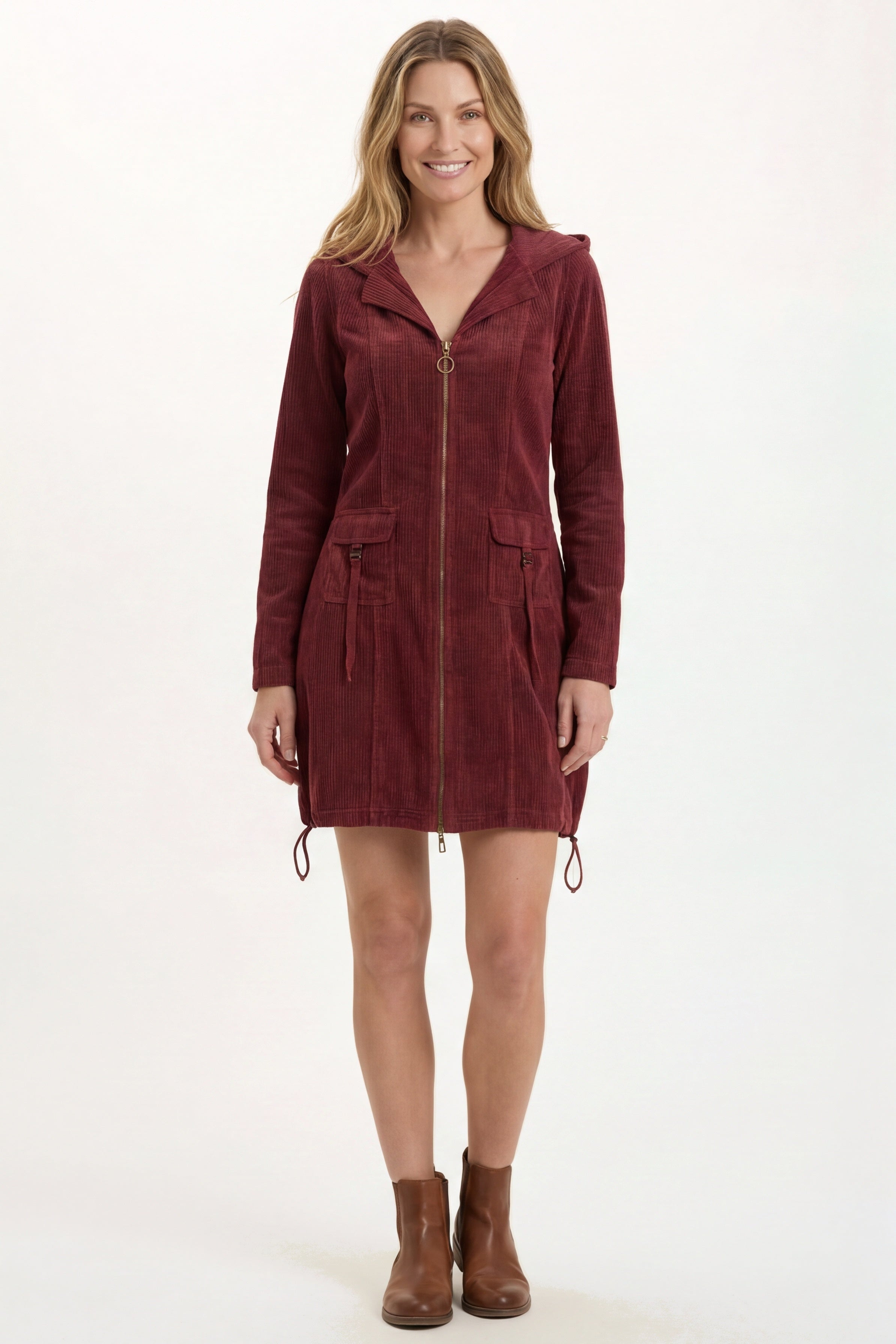 XCVI Naja Corduroy Jacket Dress 