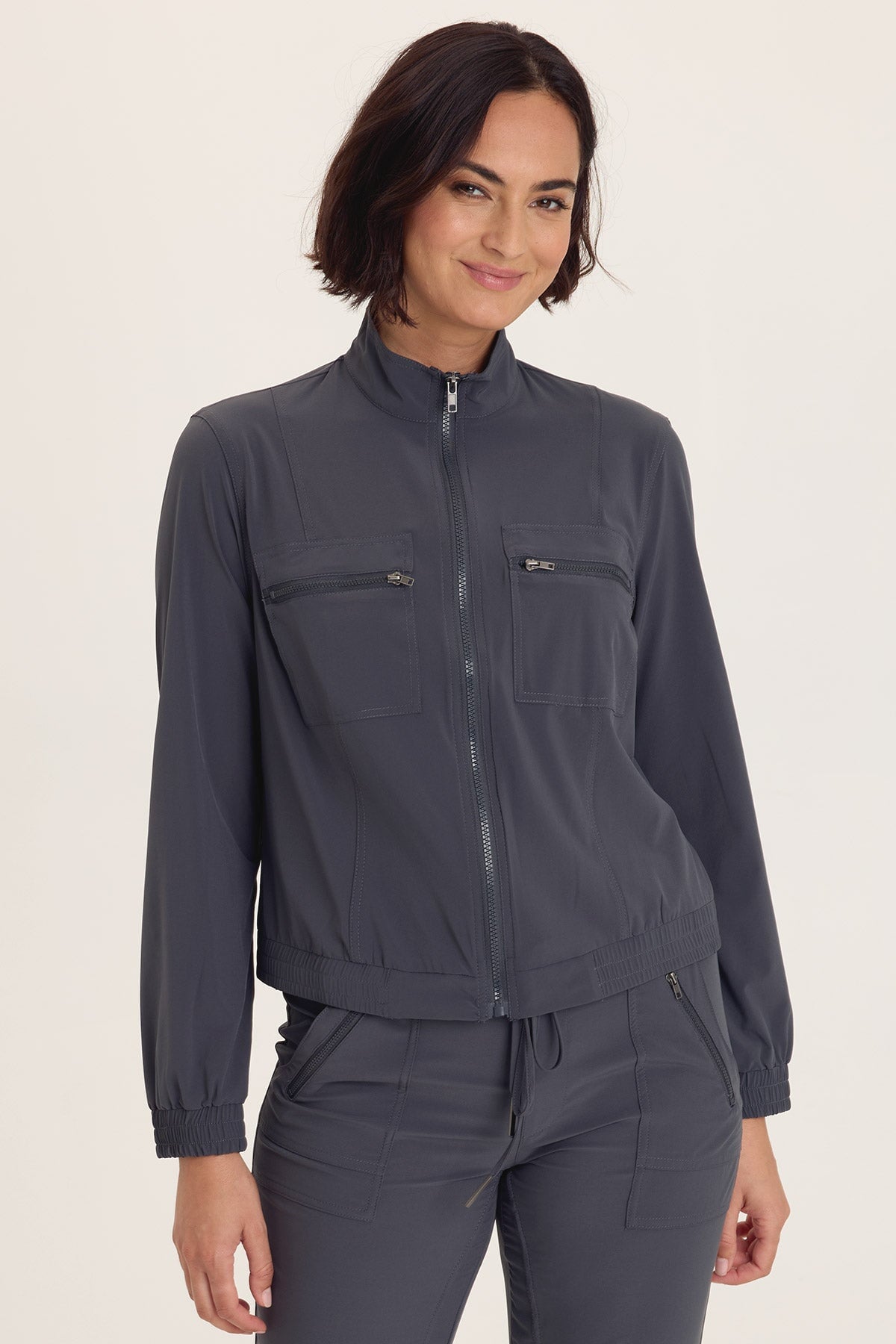 Wearables Quinn Active Ruched Bomber 