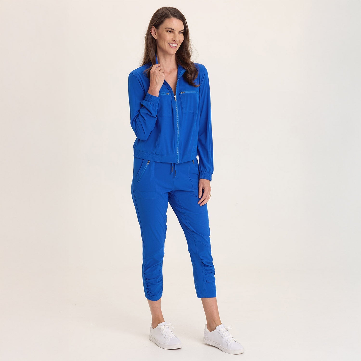 Wearables Quinn Active Ruched Bomber 