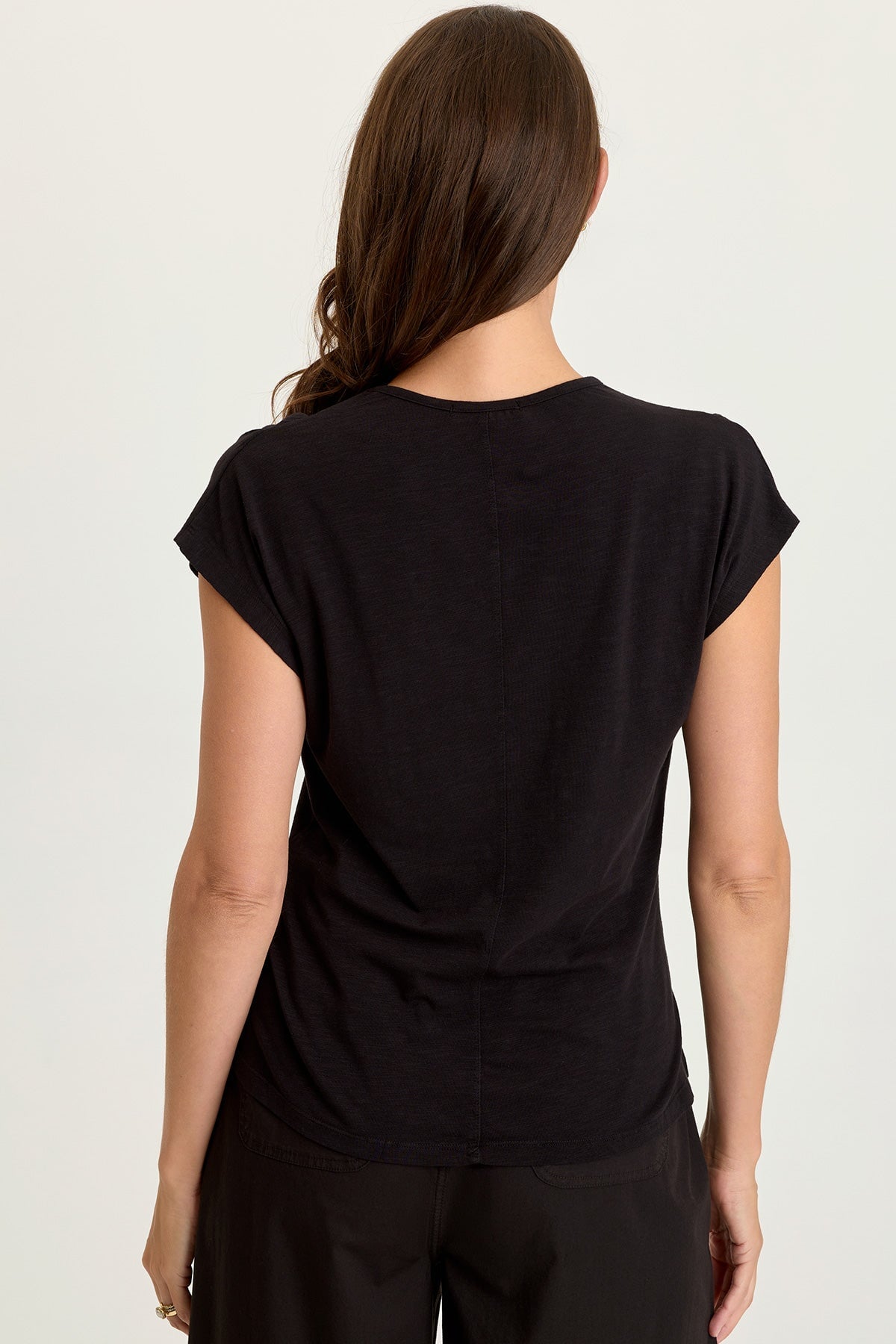 Wearables Arwen Soft Jersey Mock Neck Tee 