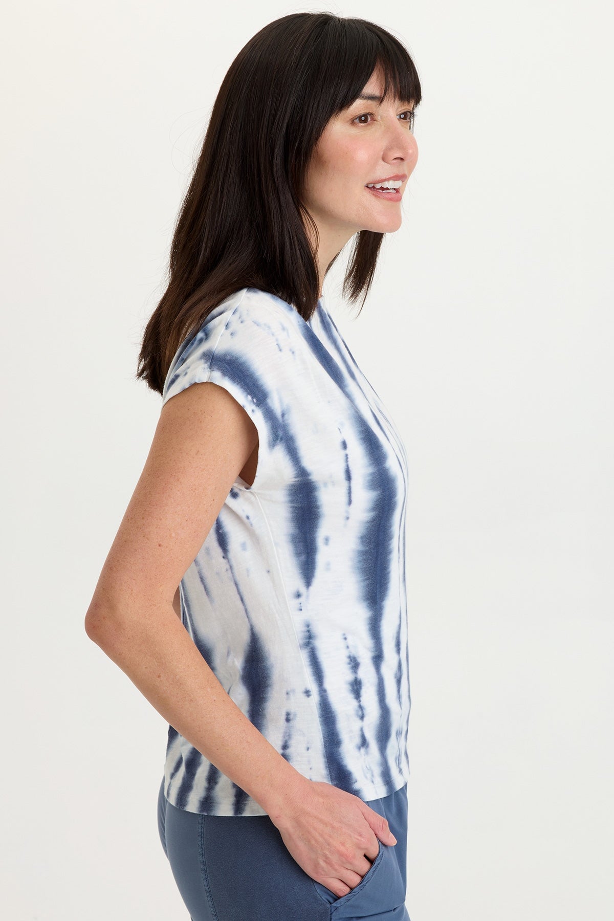 Wearables Arwen Soft Jersey Mock Neck Tee 