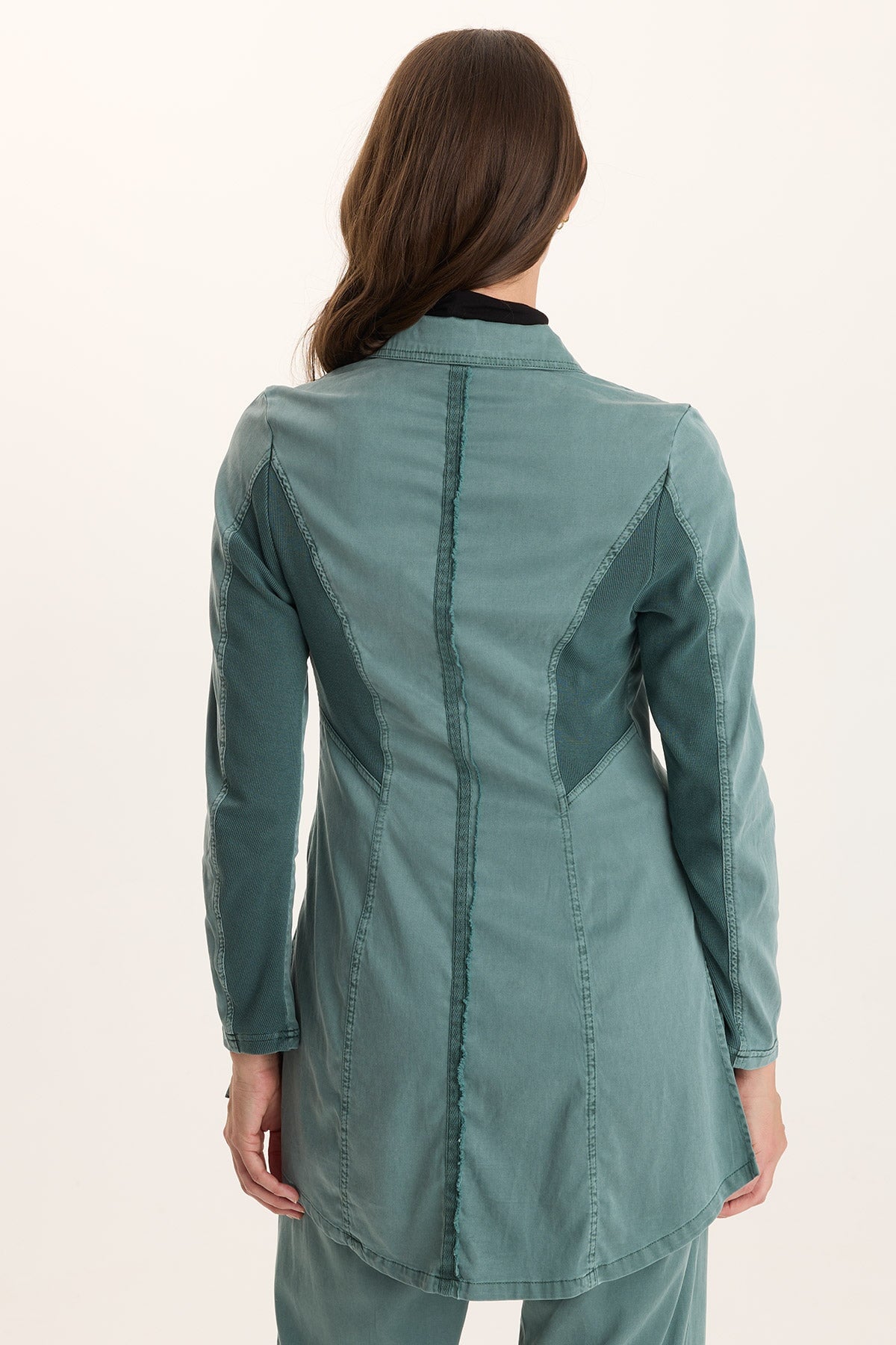 XCVI Lainey Longline Tencel Blazer 