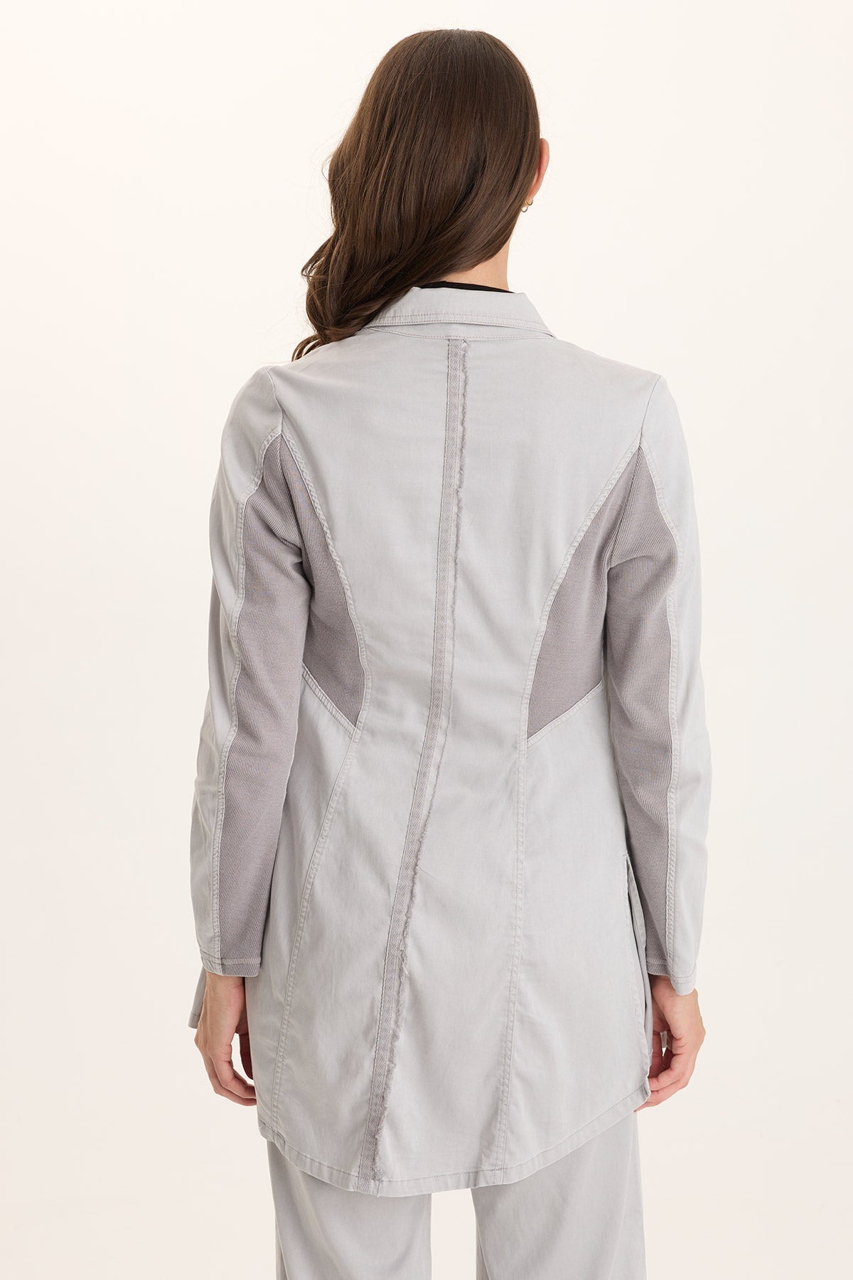 XCVI Lainey Longline Tencel Blazer Jacket