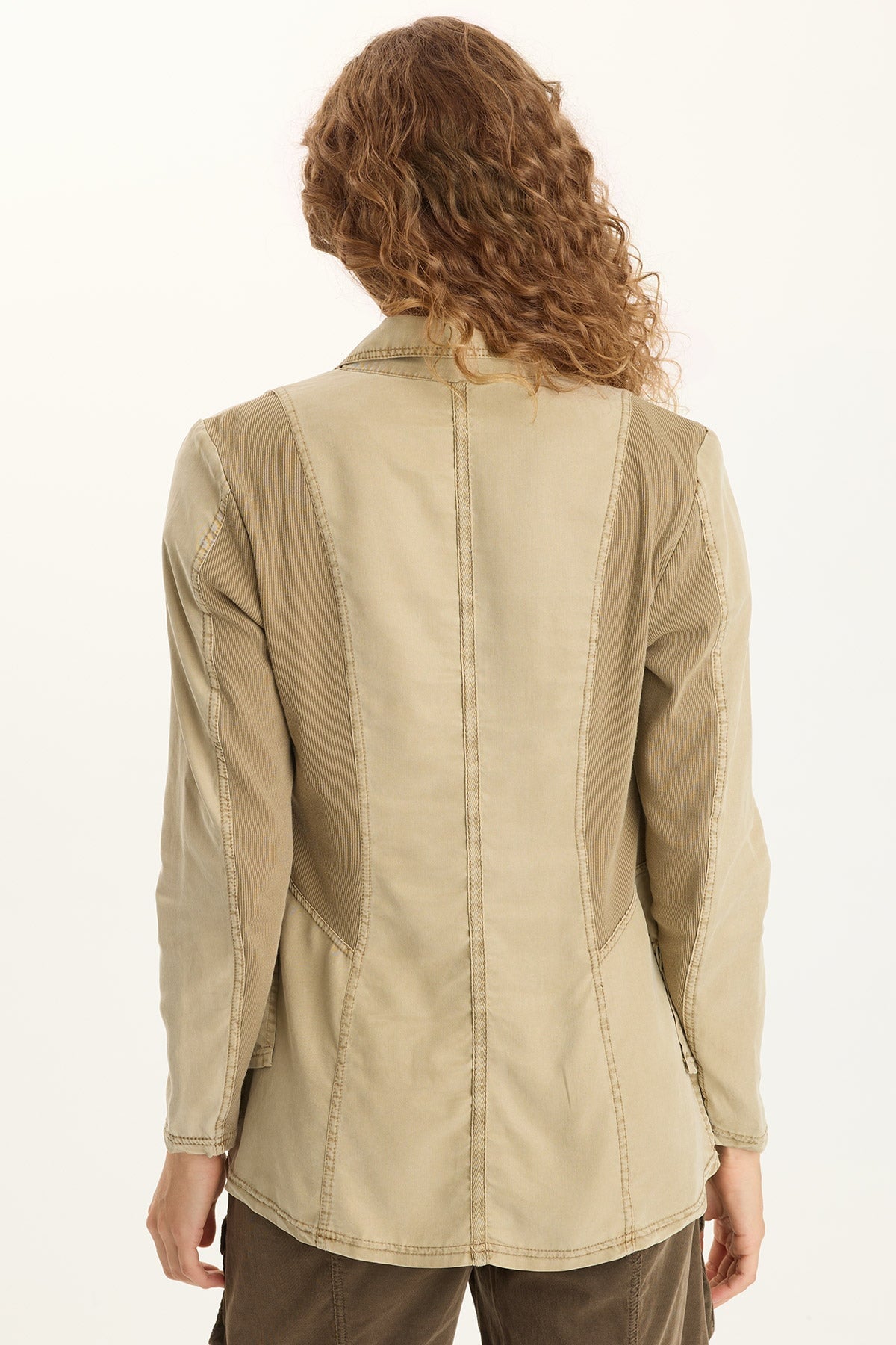 XCVI Embroidered Danski Twill Novelty Blazer