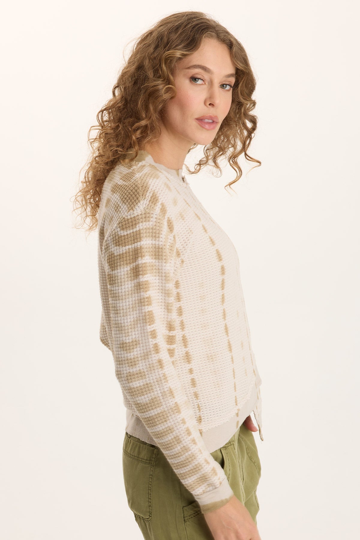 XCVI Alvis Thermal Asymmetrical Long-Sleeve Top 